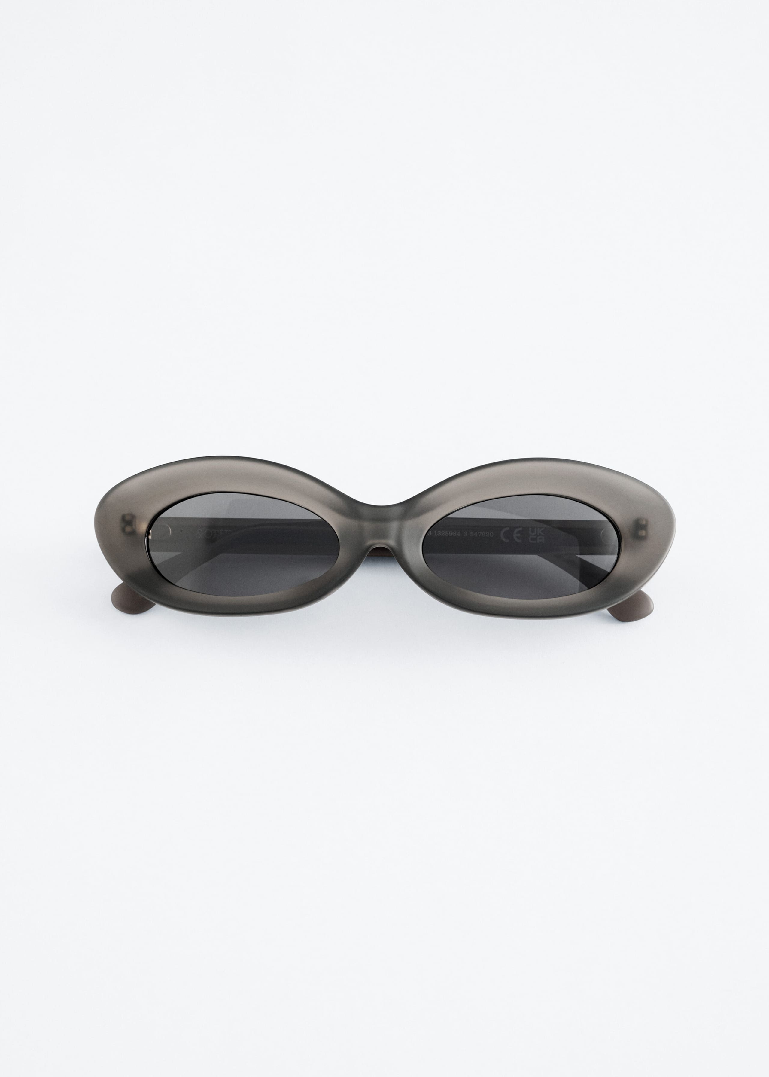 Sculpted Oval Sunglasses