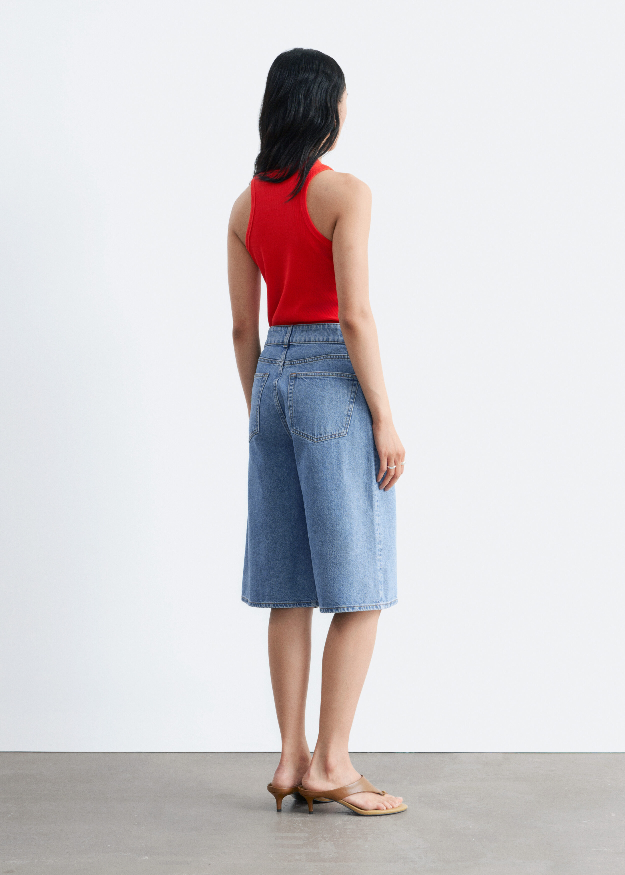 Ribbed Tank Top - Bright Red - & Other Stories US