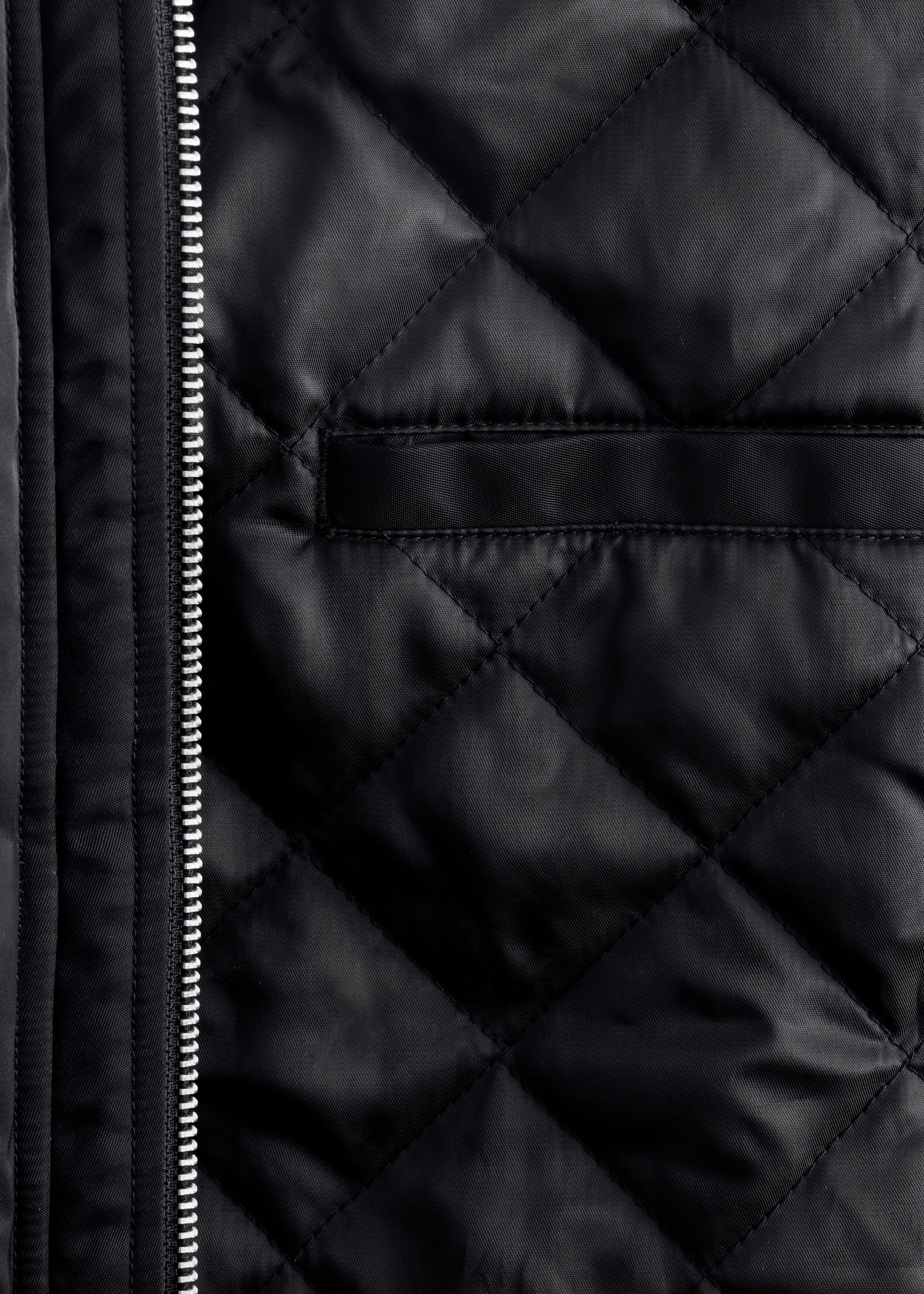 Padded Nylon Jacket - Black - Jackets | & Other Stories US