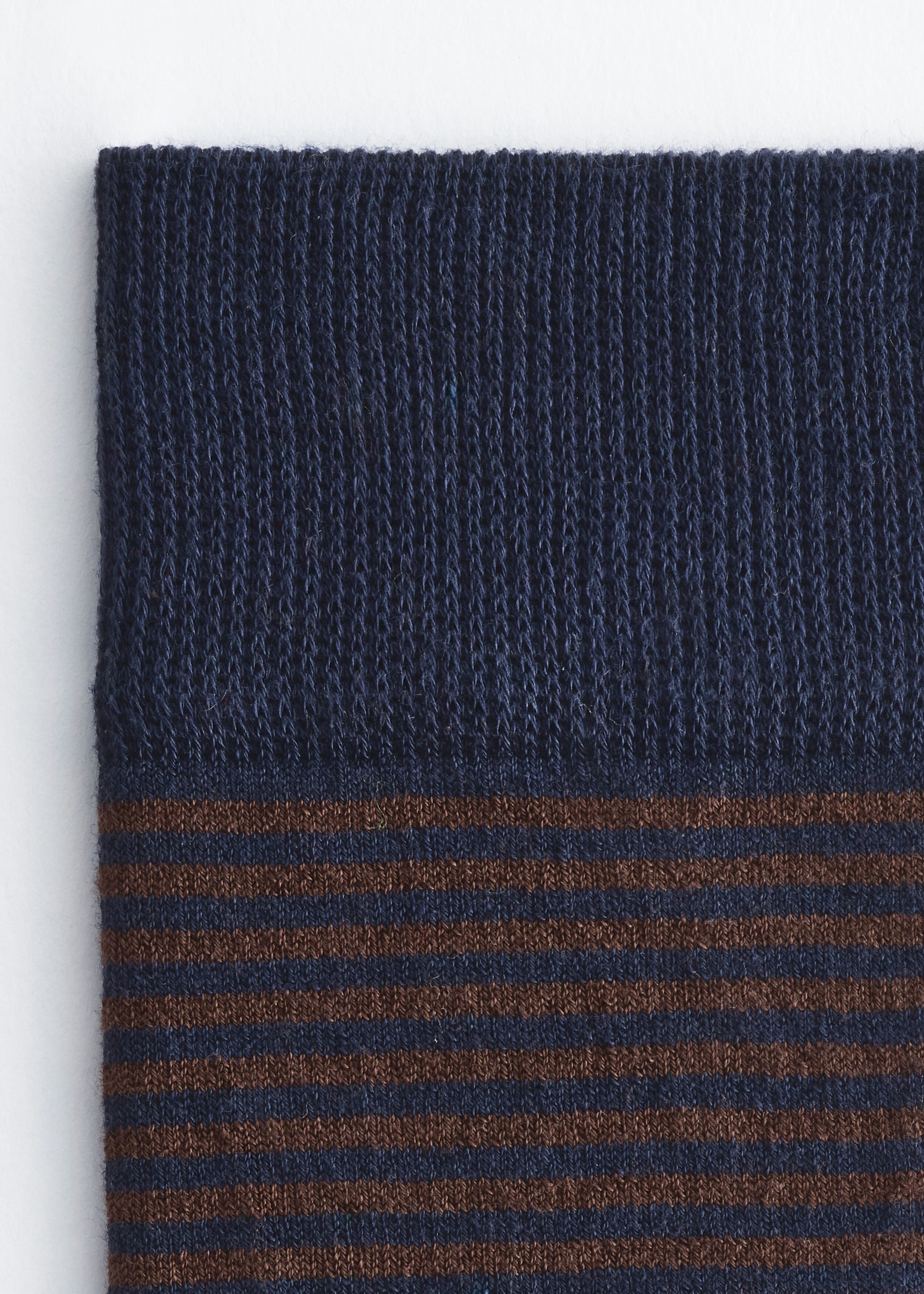 Striped Socks - Blue/Brown - Still Life