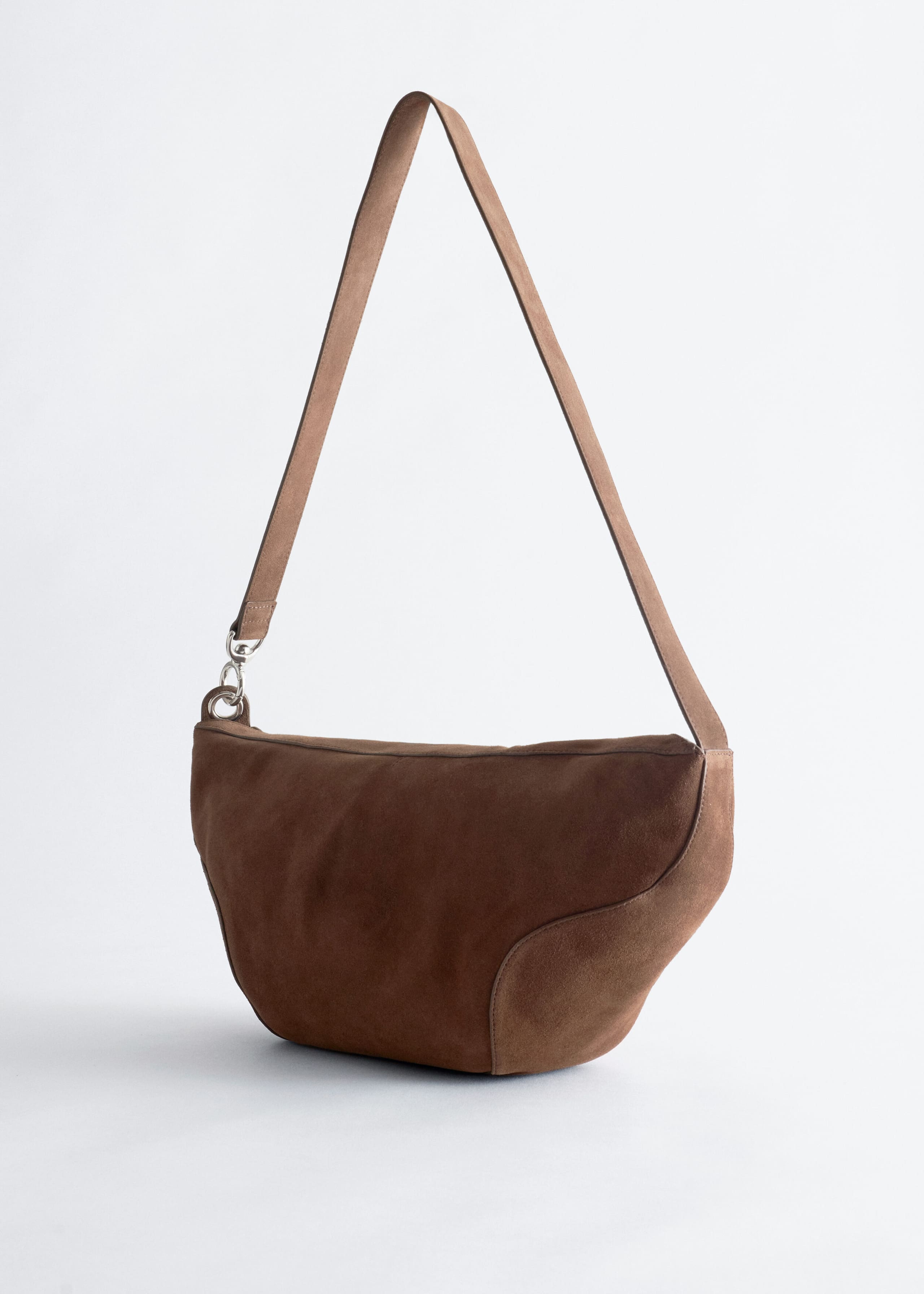 Sculptural Crossbody Bag - Brown - Still Life