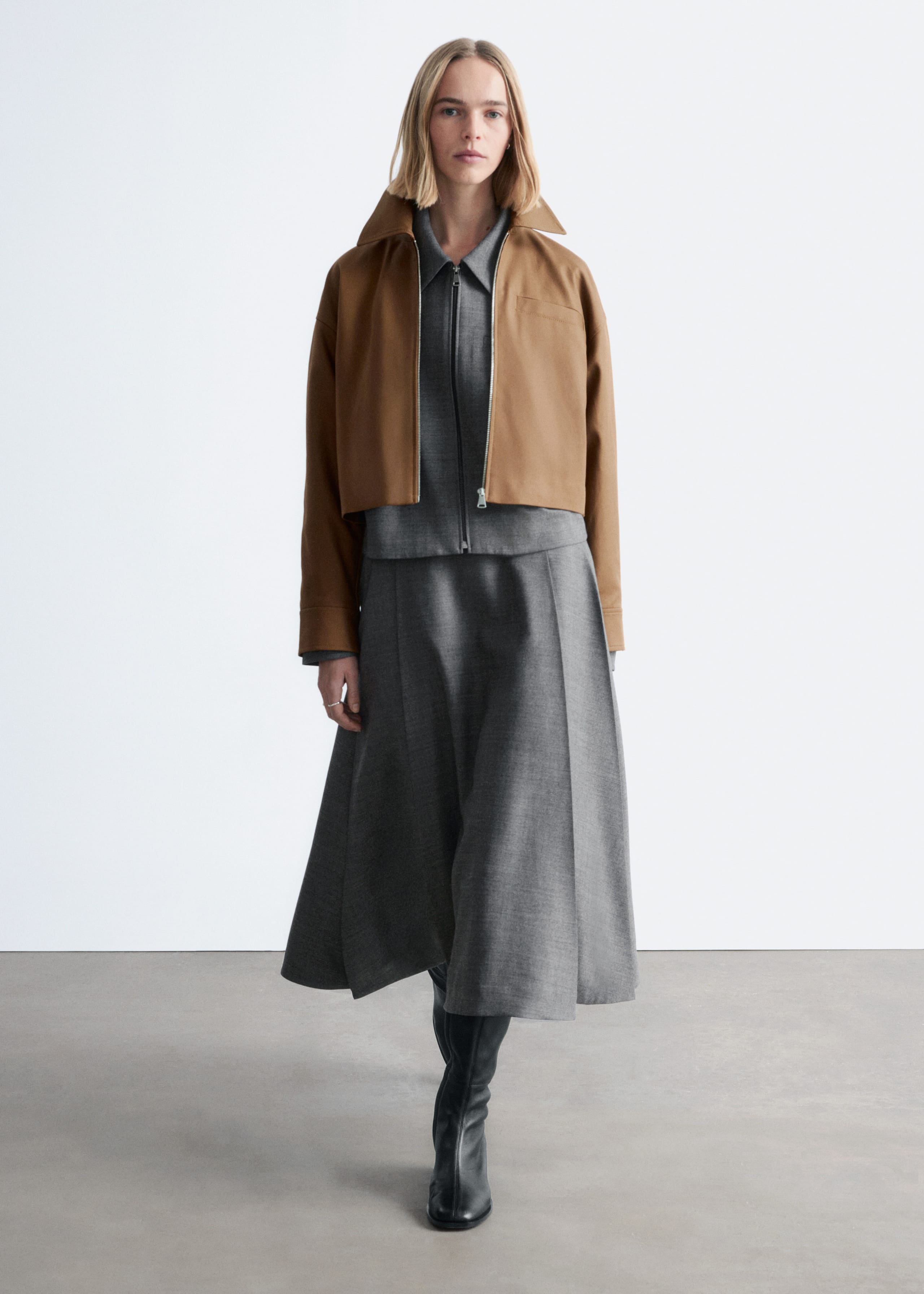 Image of Short Twill Jacket