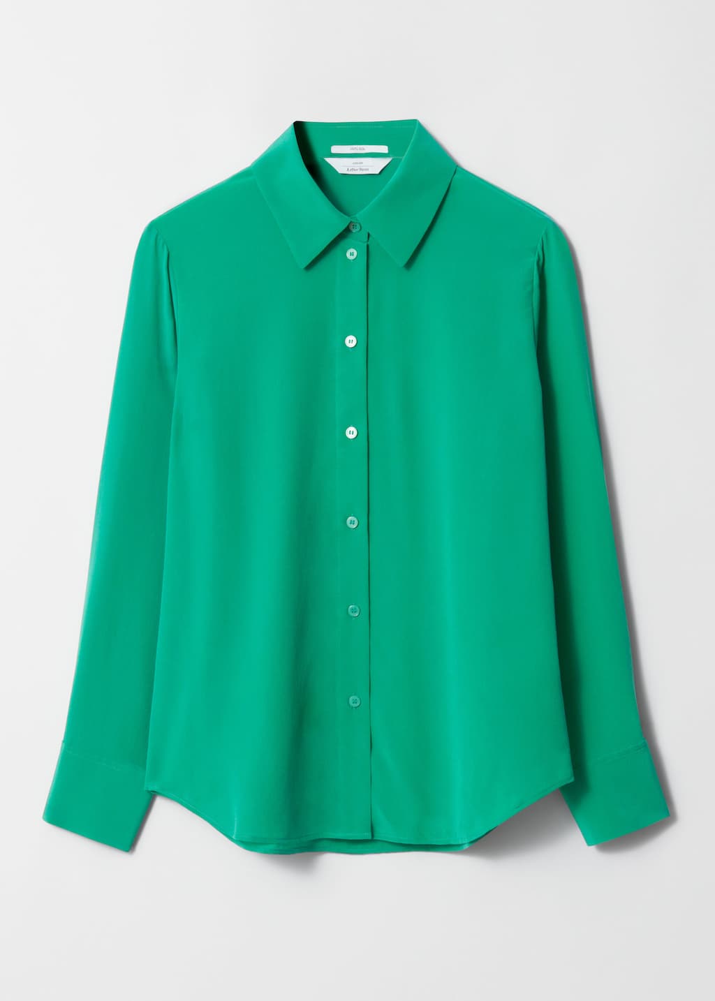 Camicia in seta - Azzurro - Natura morta