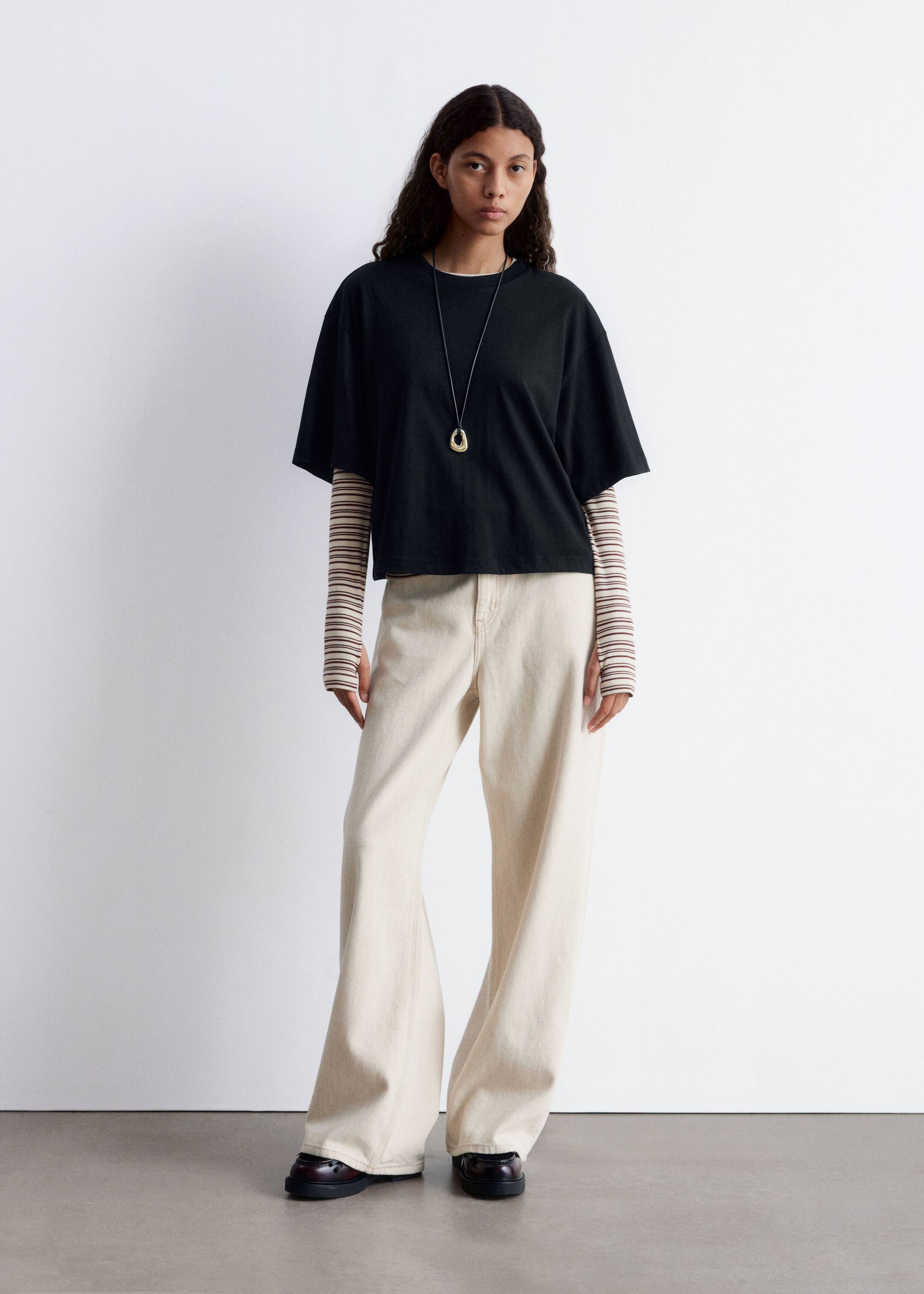 Grotere afbeelding bekijken: Boxy T-Shirt - Zwart - DAMES | H&M BE 5