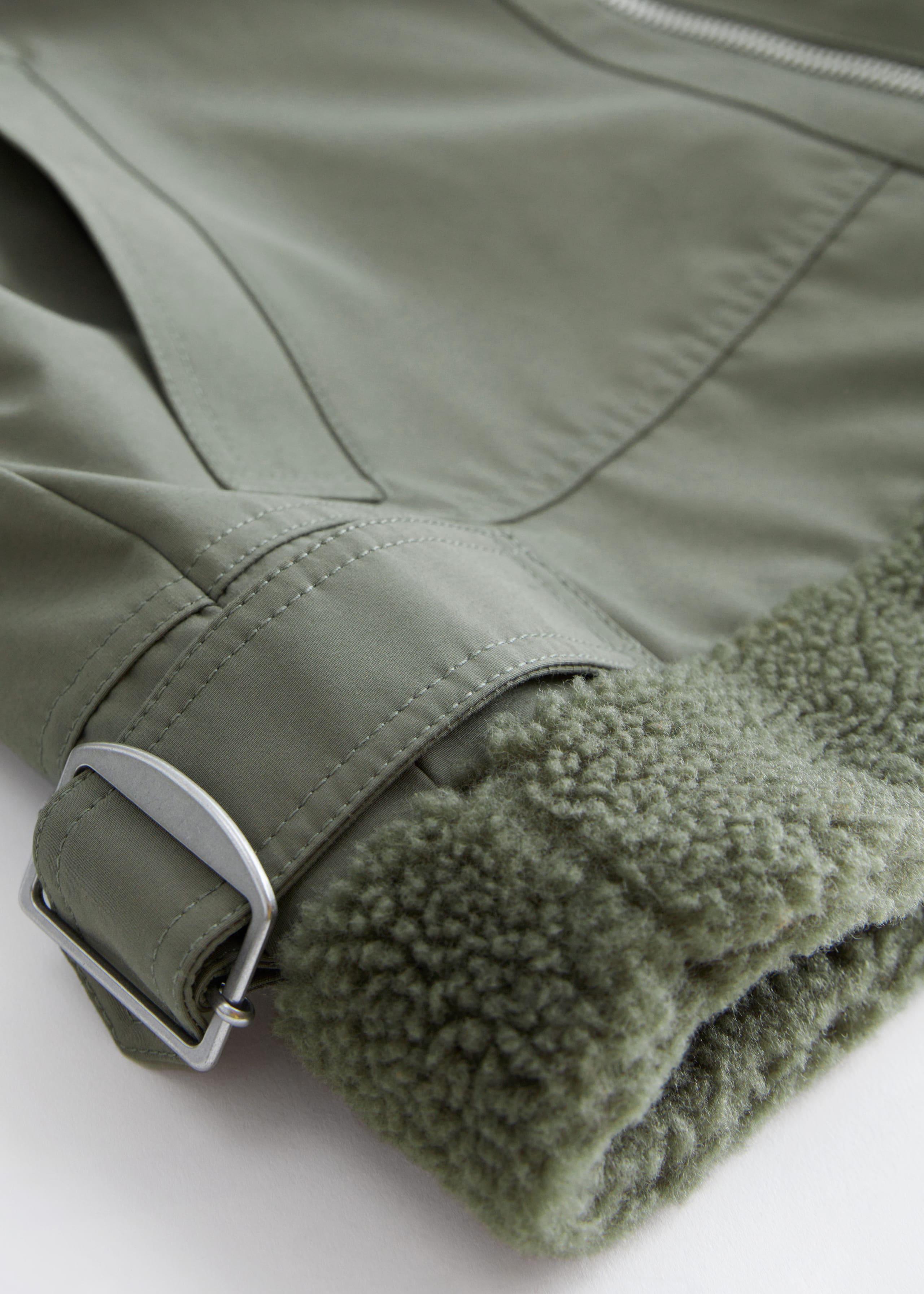 Relaxed Aviator Jacket - {{variantName}} - Descriptive Detail