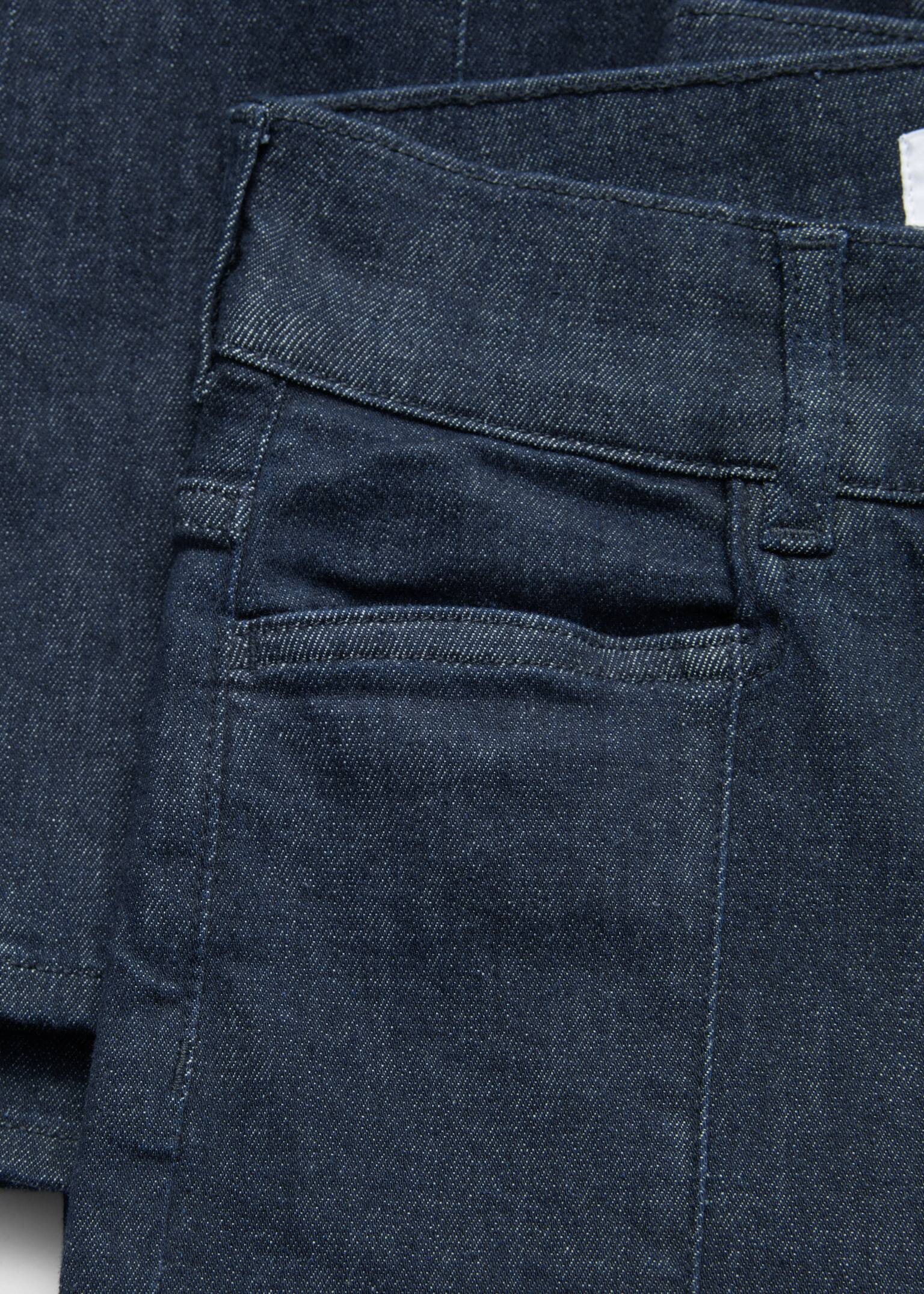 Jean slim évasé - Bleu foncé - 2