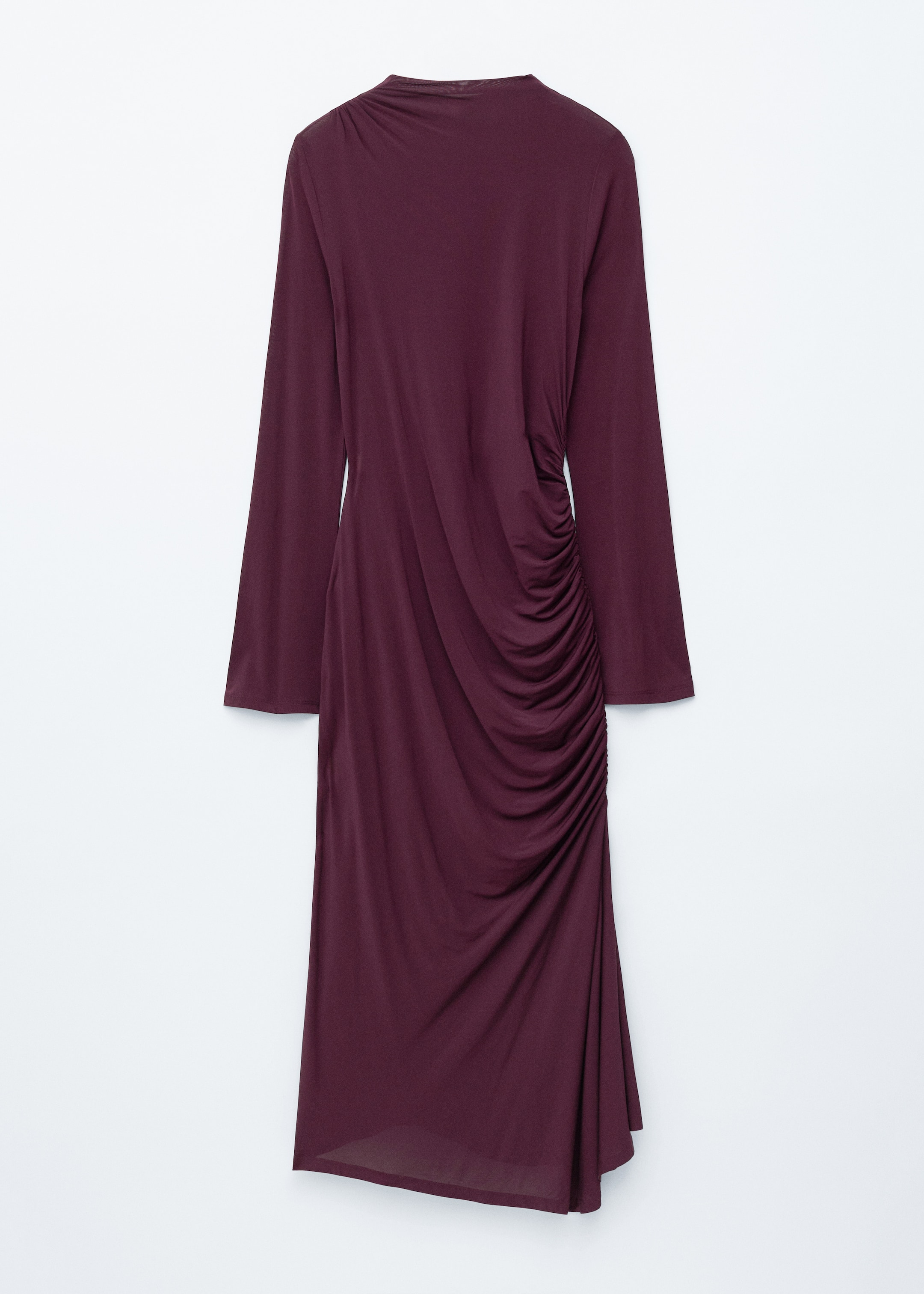 Größeres Bild anzeigen: Gerafftes Midikleid - Dunkelviolett - Ladies | H&M AT 6