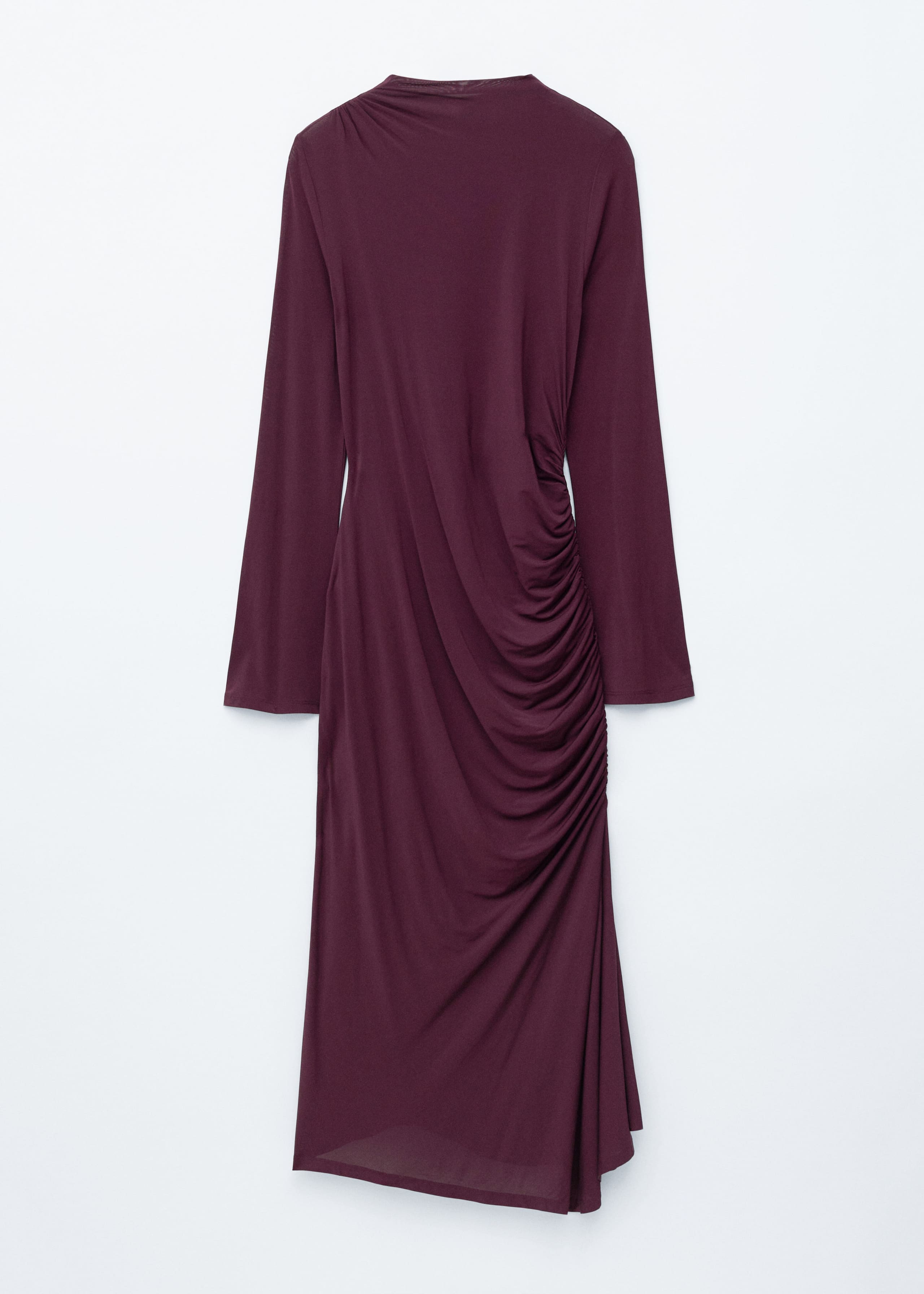 Image of Vestido midi fruncido