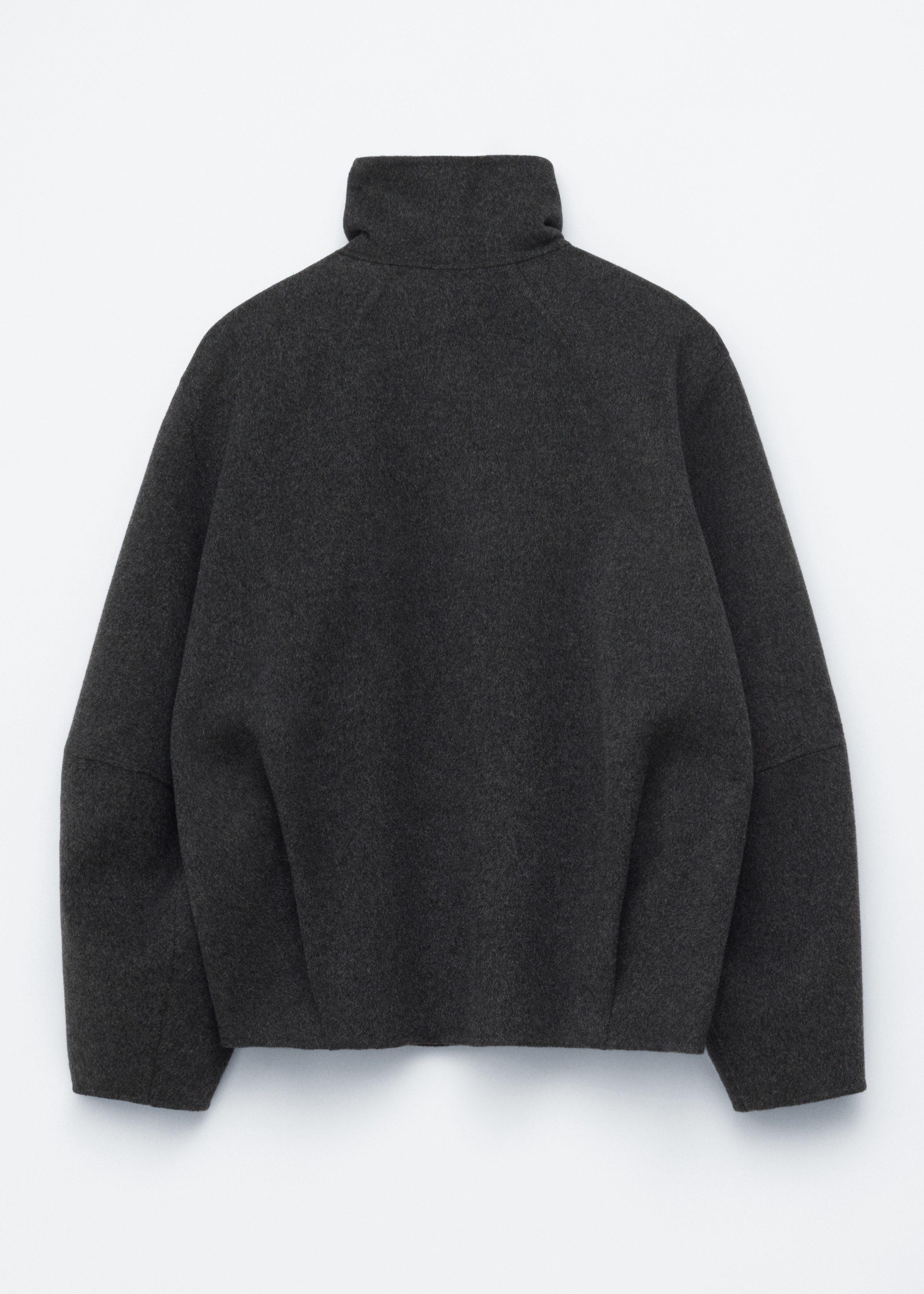 Zip-Up Wool Jacket - Dark Grey - Jackets - & Other Stories GB