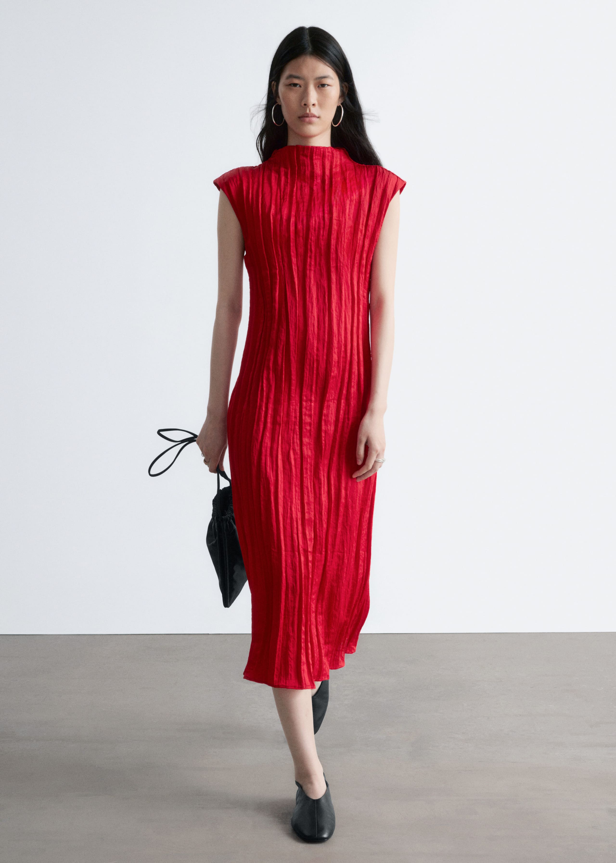 Image of Crêpe Maxi Dress