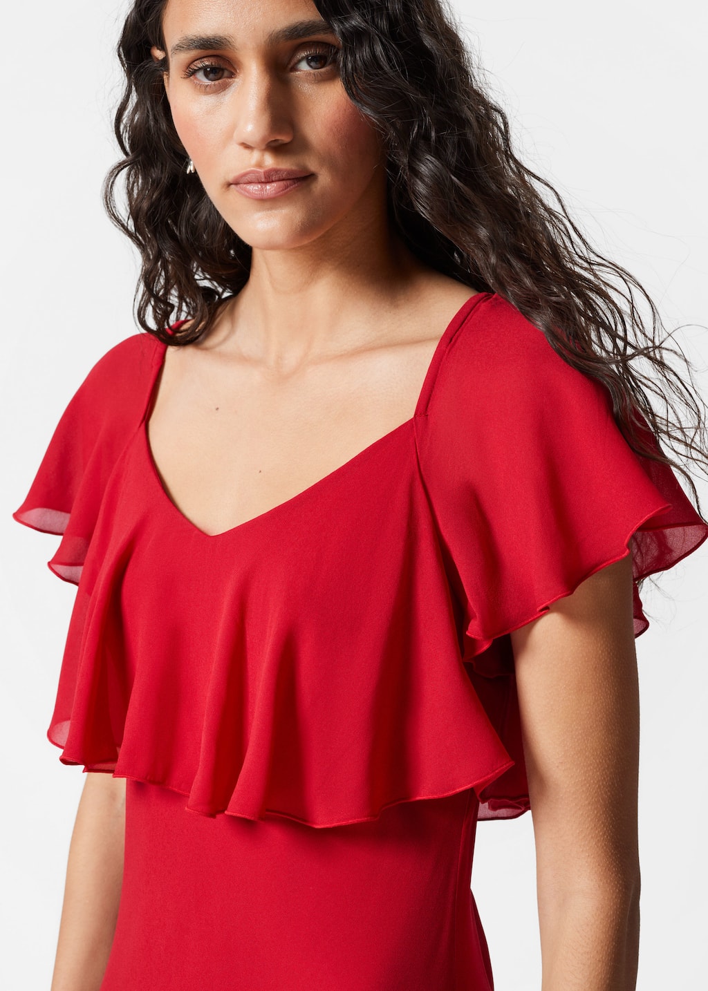 Image of Maxikleid mit Volants