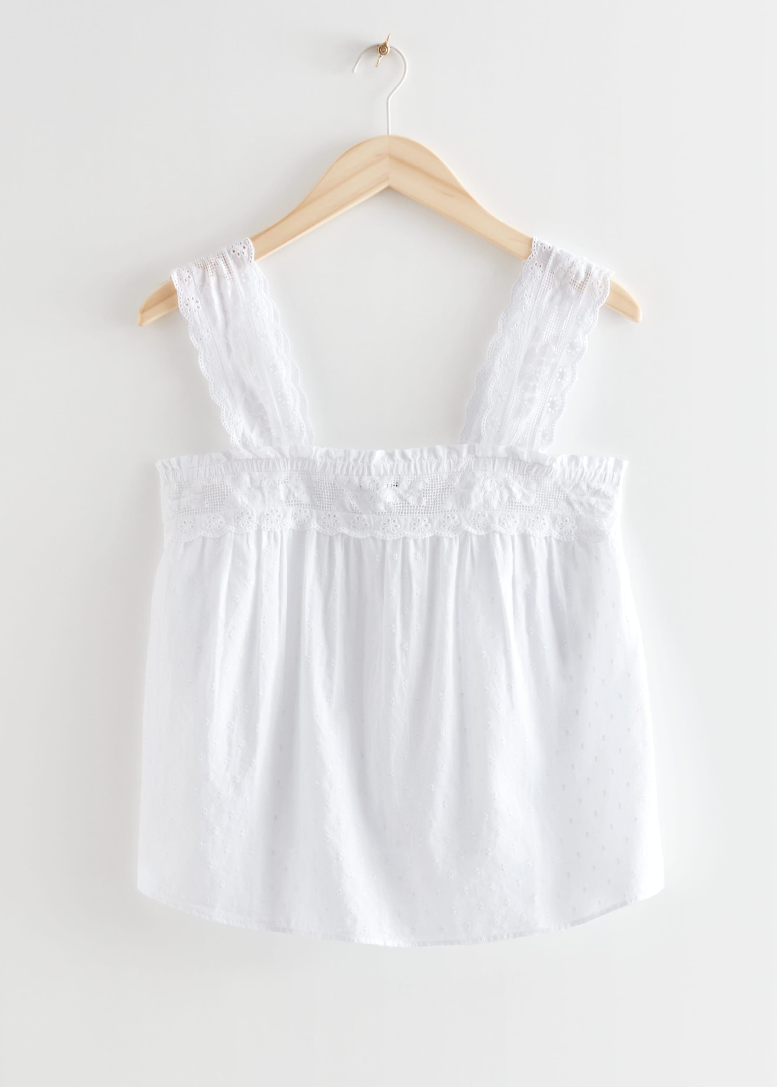 A-Line Lace Top - Yellow Florals - Still Life