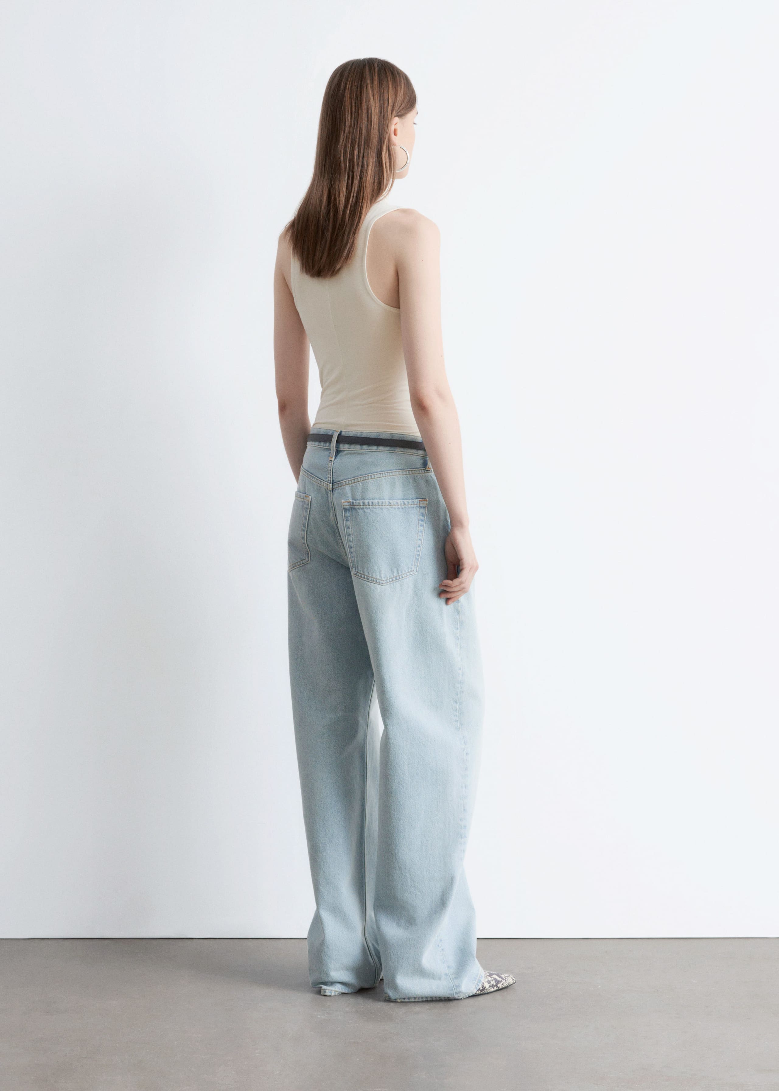 Image of Sleeveless Turtleneck Top