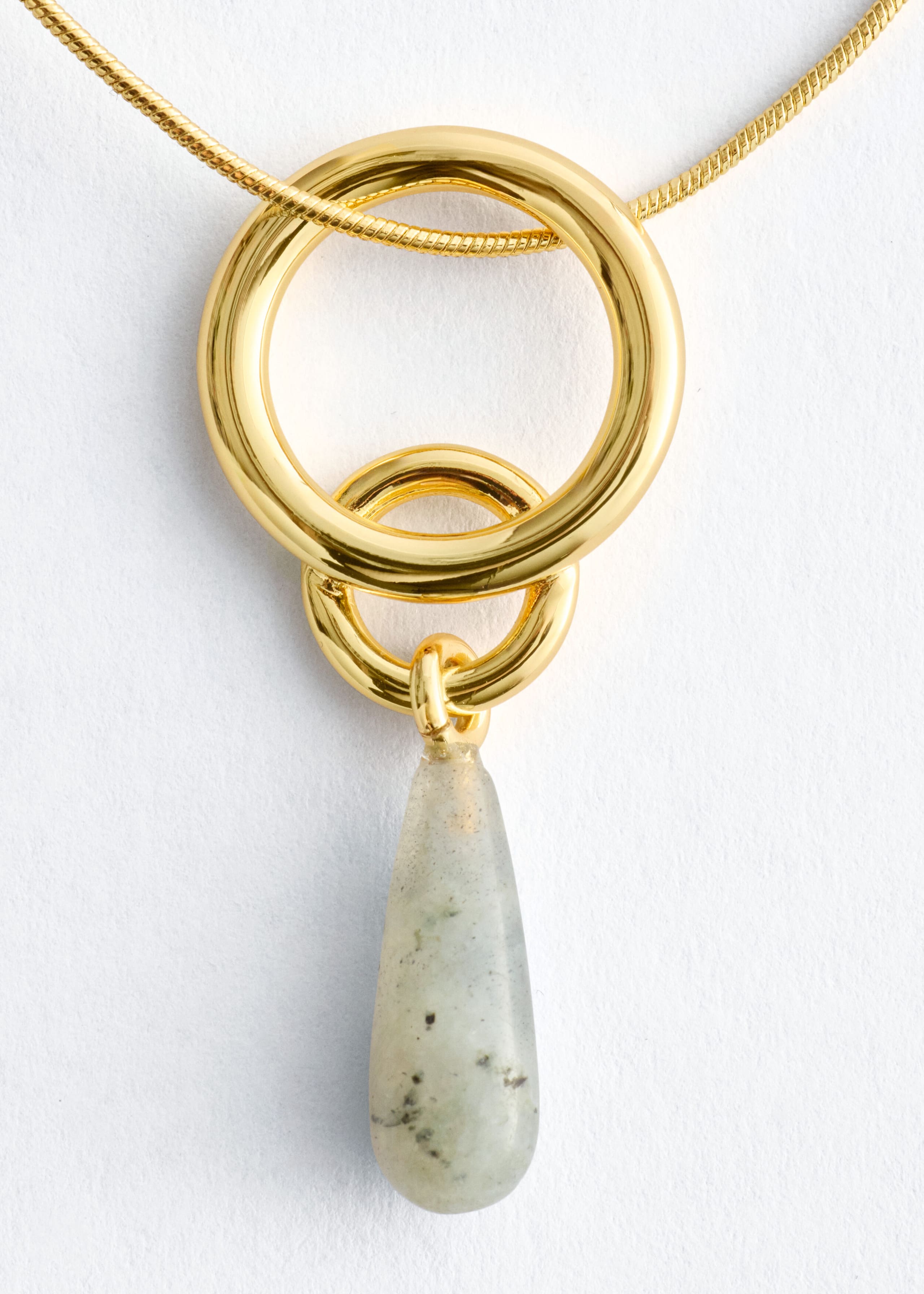 Labradorite Pendant Necklace - {{variantName}} - Descriptive Detail