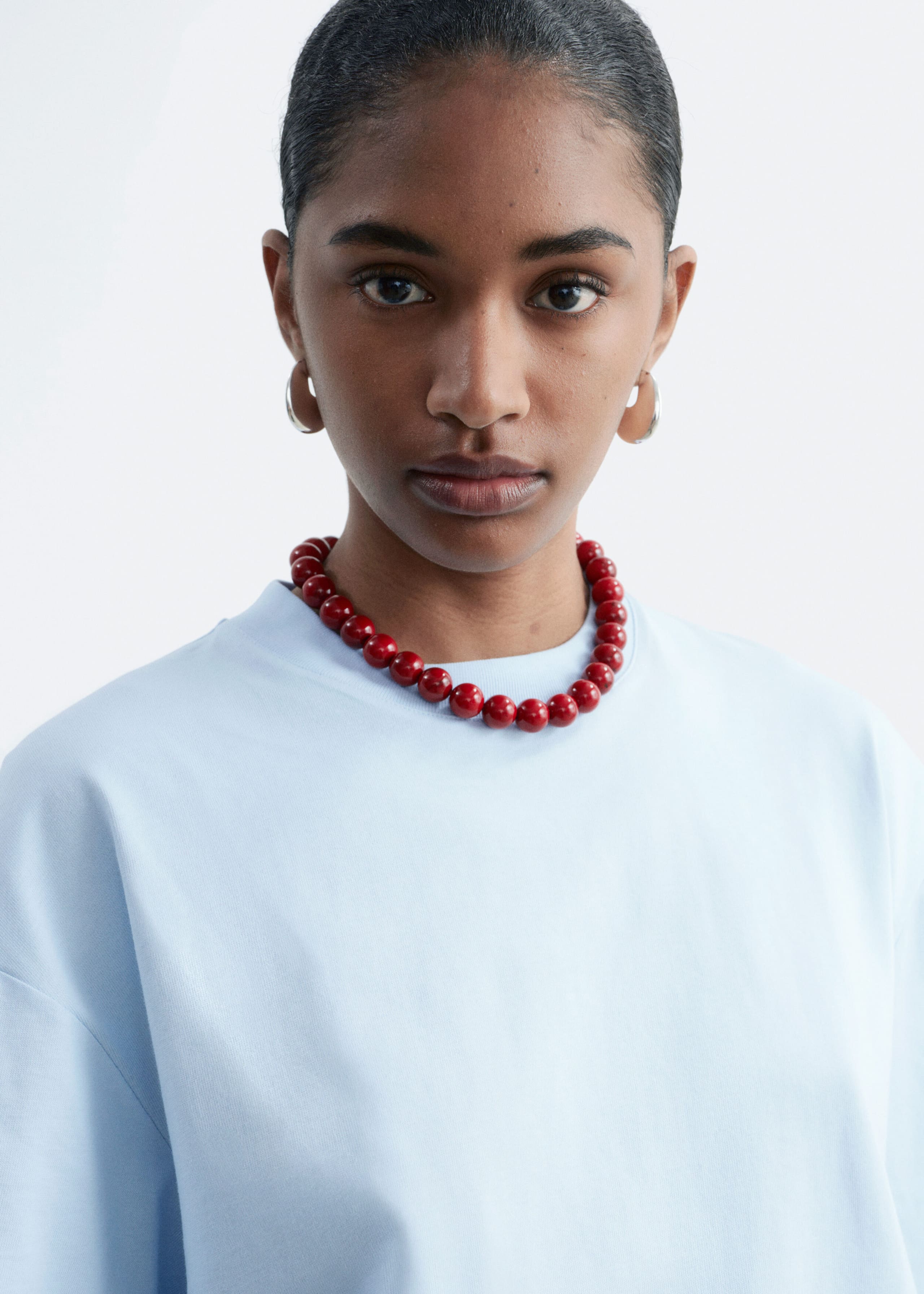 Boxy T-Shirt - Black - Lookbook