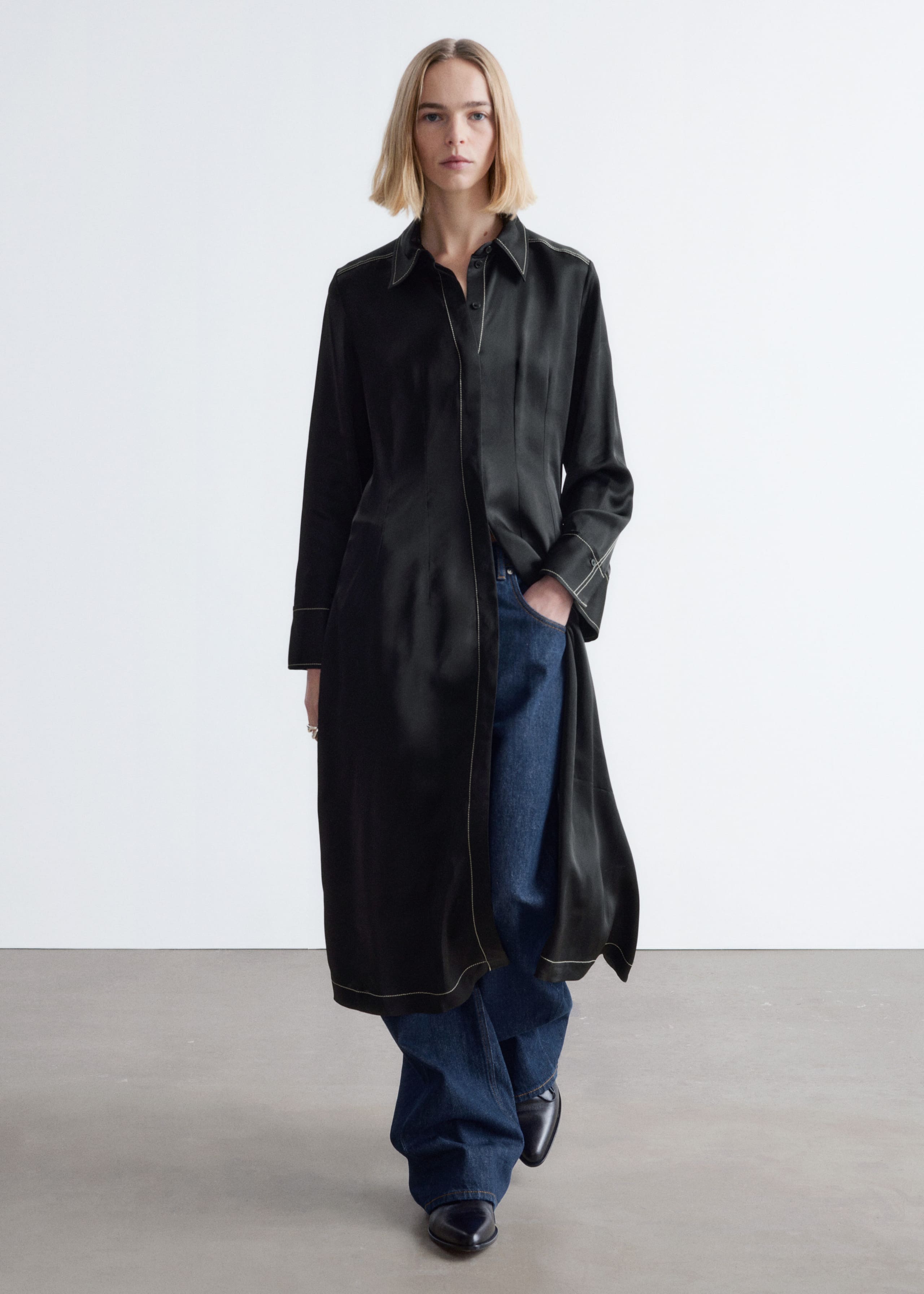 Image of Tapered Maxi Dress