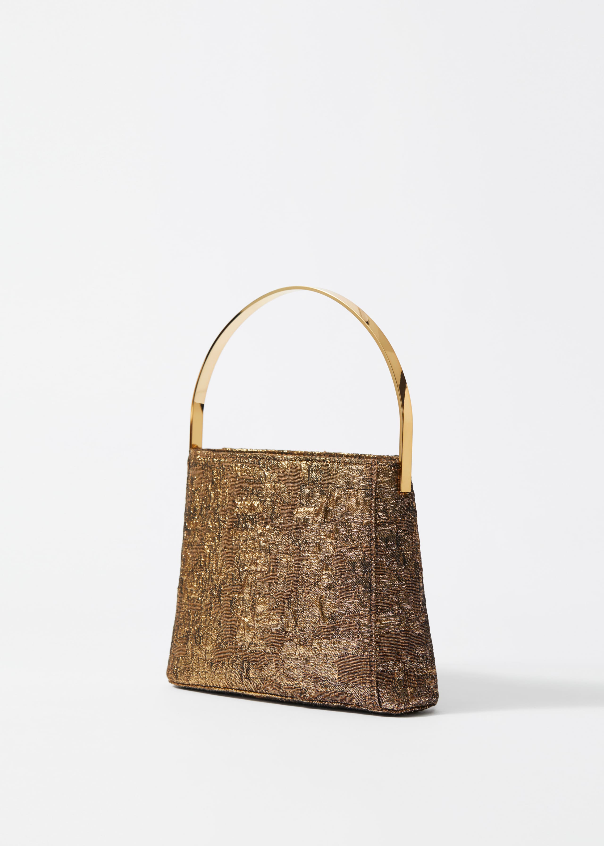 Brocade Evening Bag - Gold - Still Life