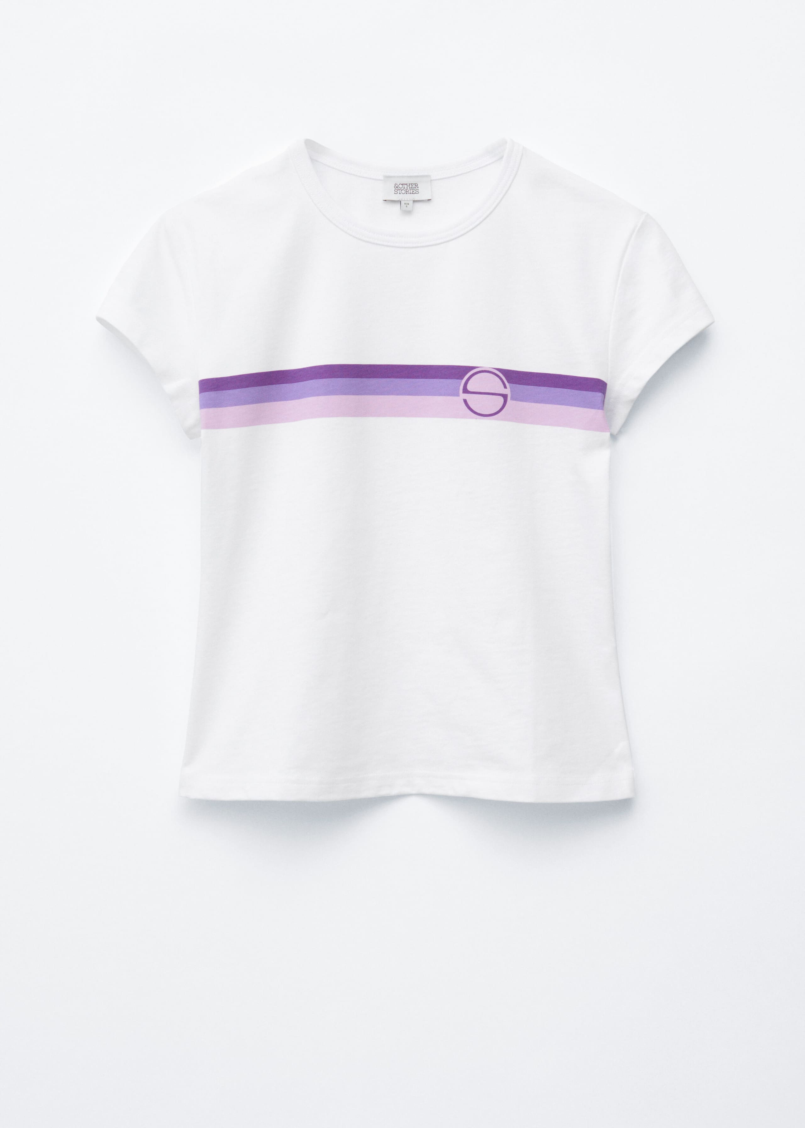 Camiseta estampada en punto de algodón - Rosa/Estampado gráfico - Bodegón