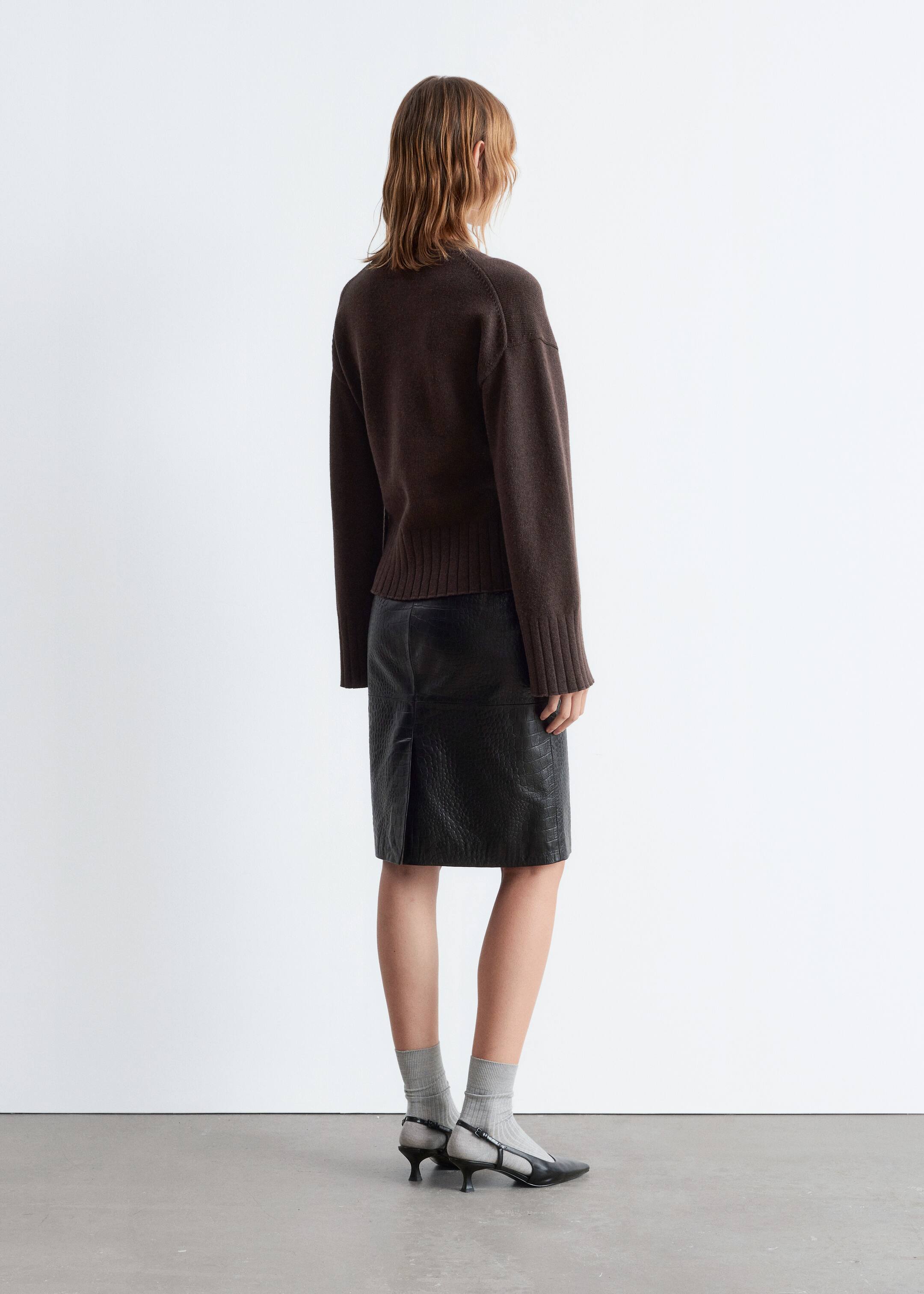 Agrandir l'image: Cardigan cintré en maille - Marron foncé - FEMME | H&M CH 6