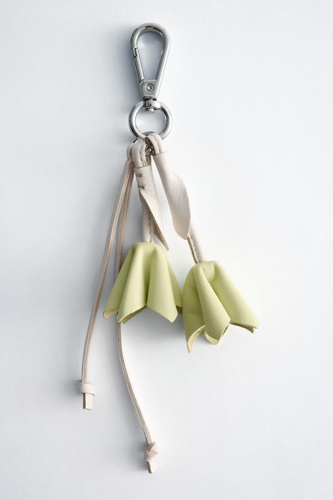 Tashanger met tulp - Gebroken wit/geel/Lichtblauw/bordeauxrood/Groen/rood - 1