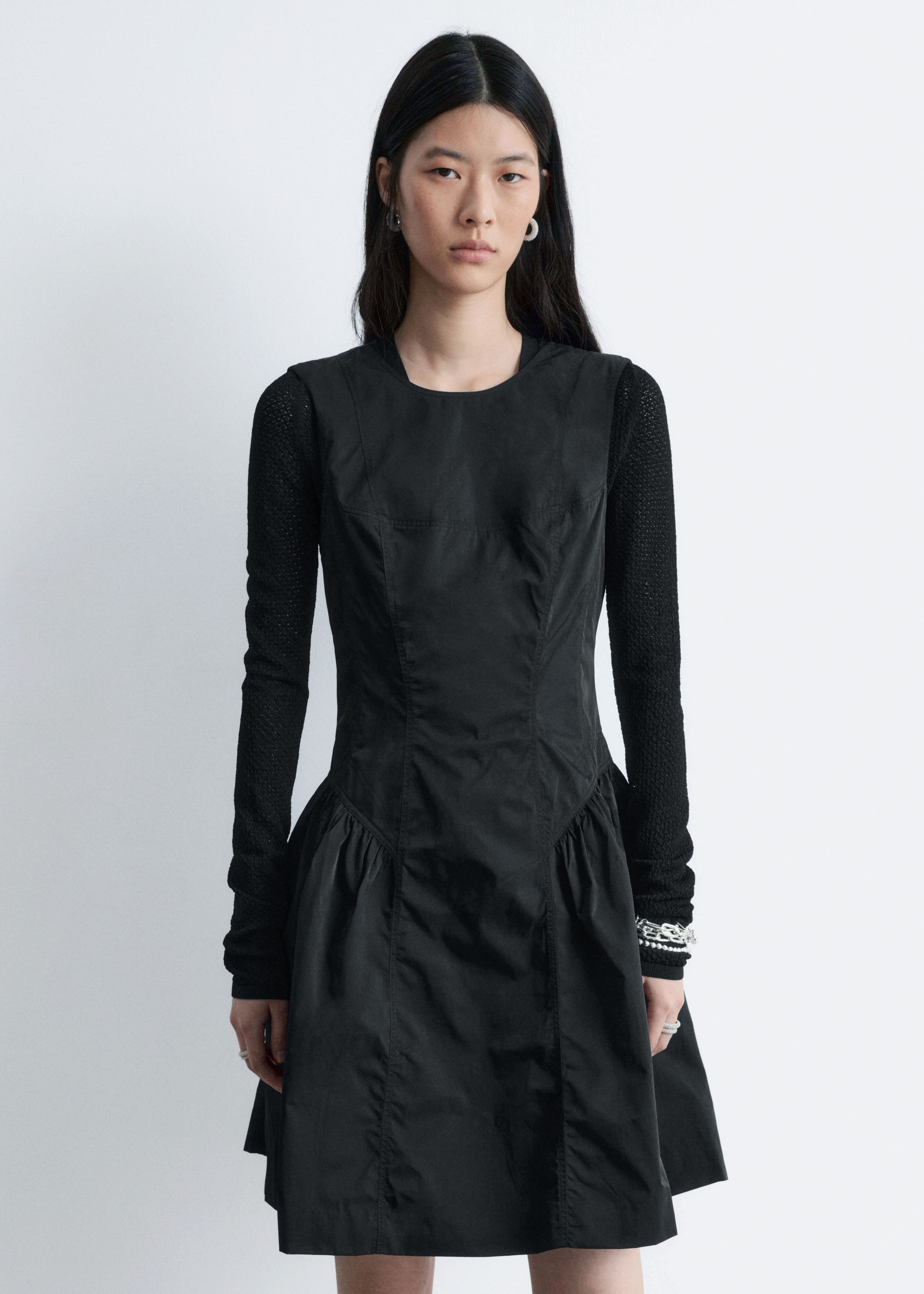 Image of Peplum Mini Dress