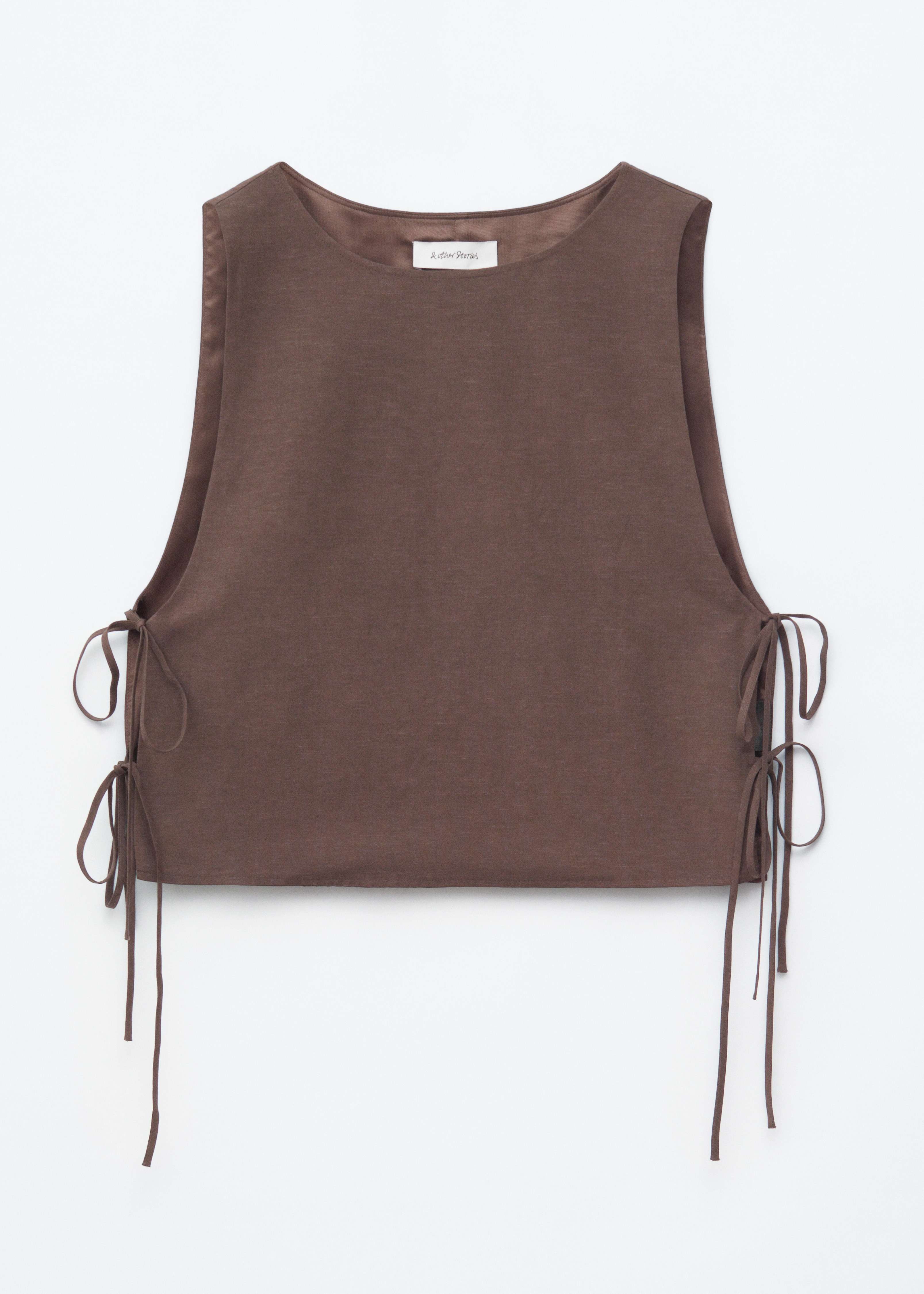 Pettorina intessuta - Marrone scuro/Nero