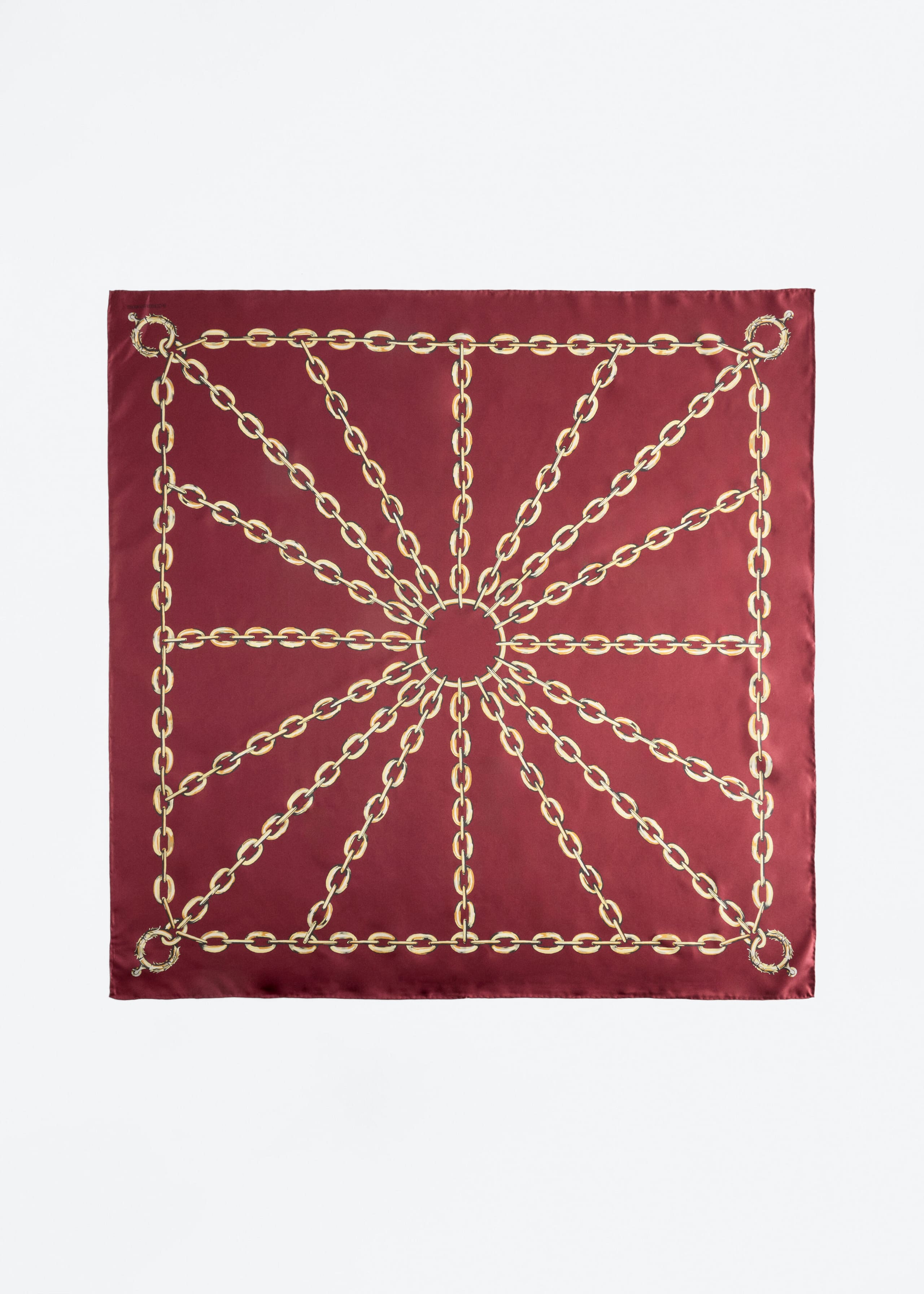 Printed Silk Scarf - {{variantName}} - Descriptive Detail