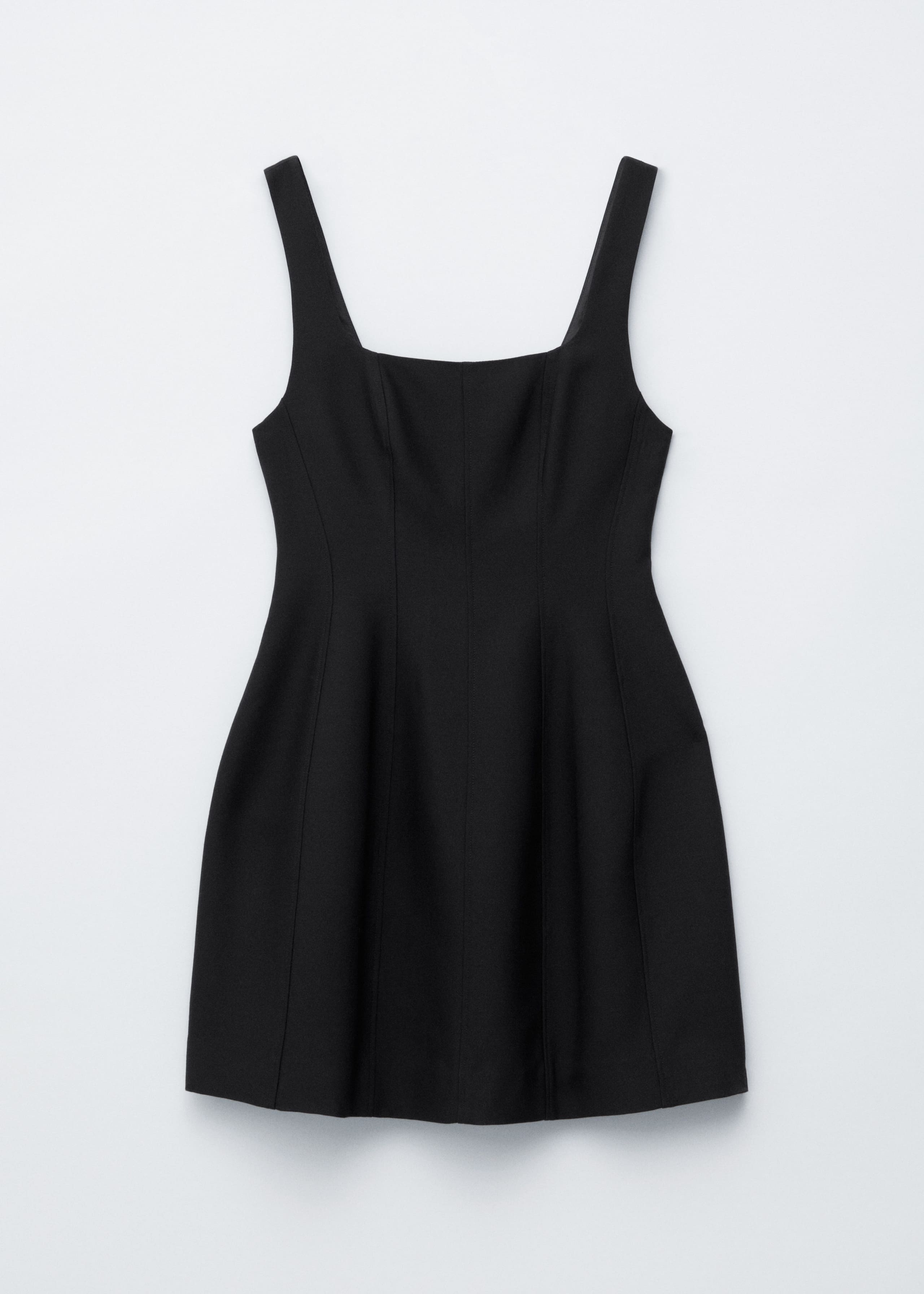Corset Mini Dress - Dark Brown - Still Life