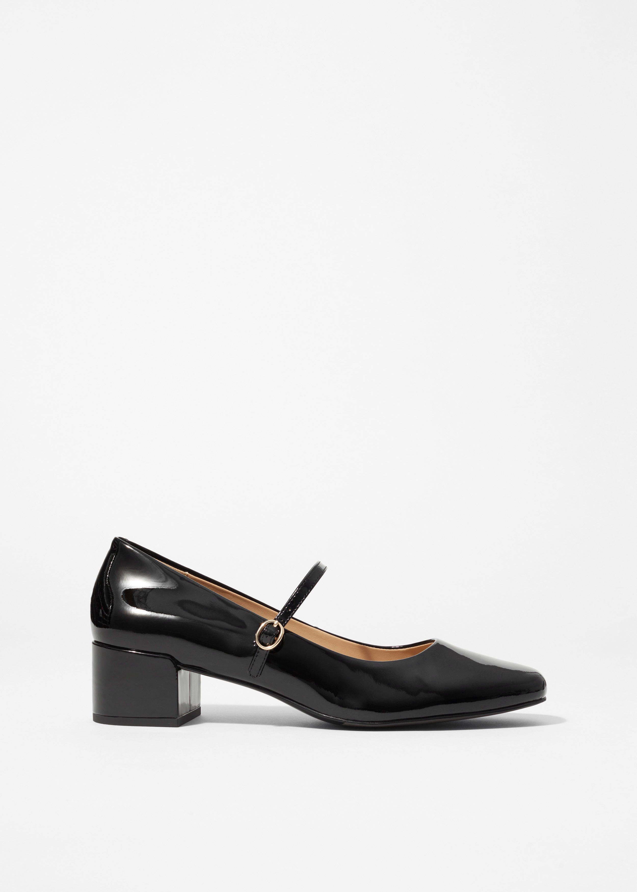 Image of Mary-Jane-Pumps aus Leder