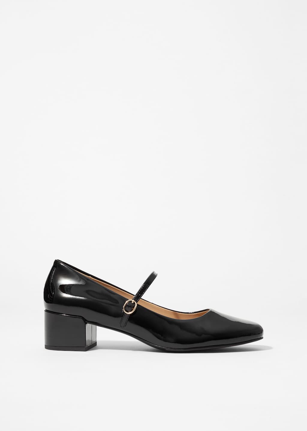 Image of Mary-Jane Leather Pumps