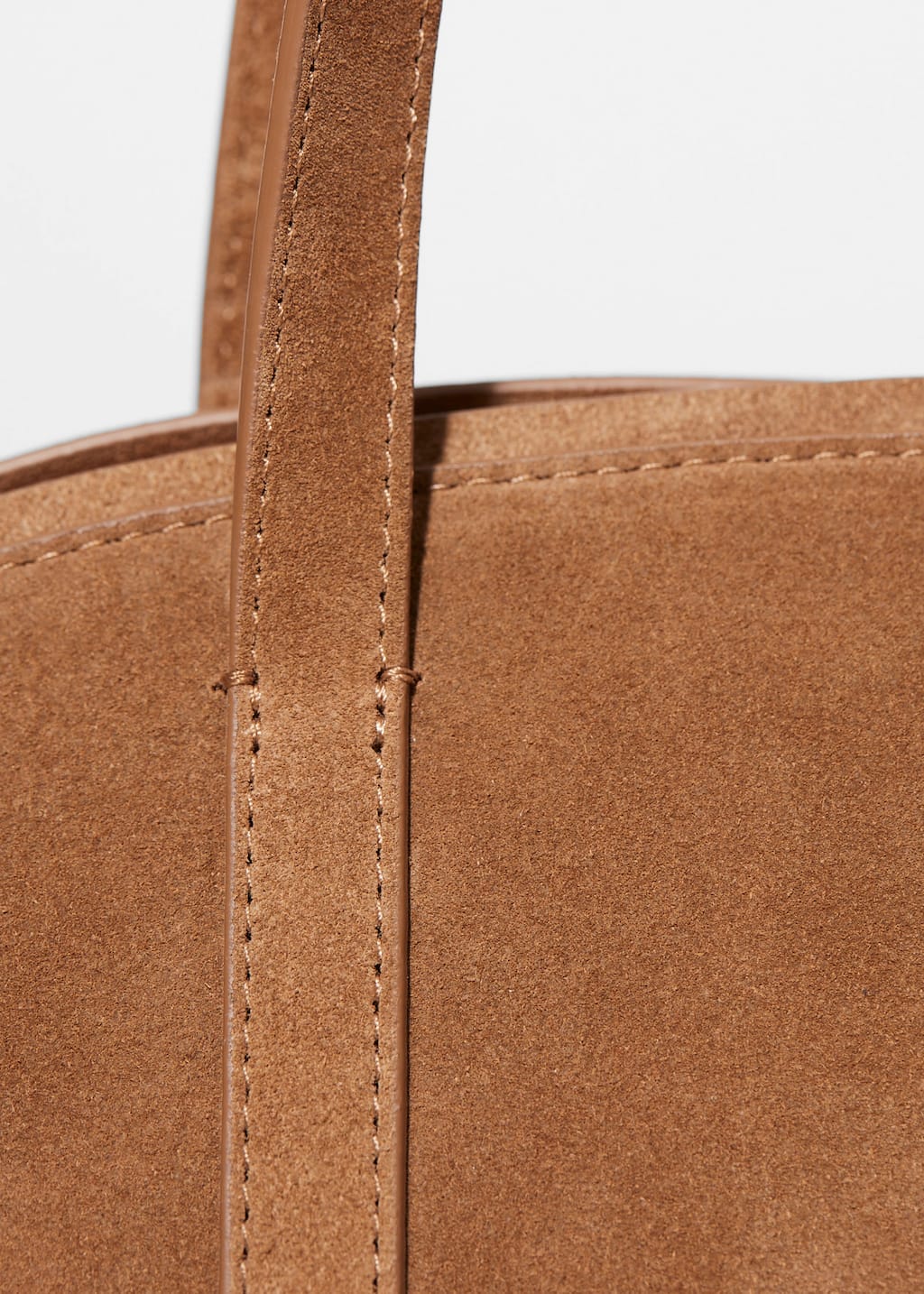 Image of Suede Bowling Bag