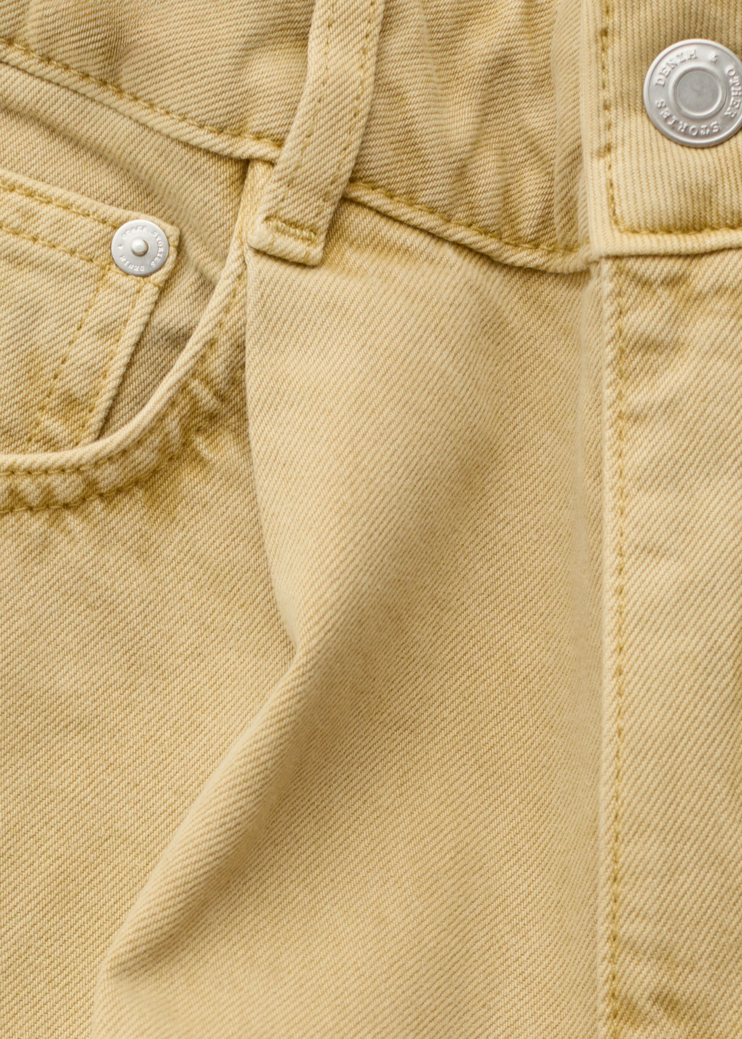 Image of Fold-Detail Jeans