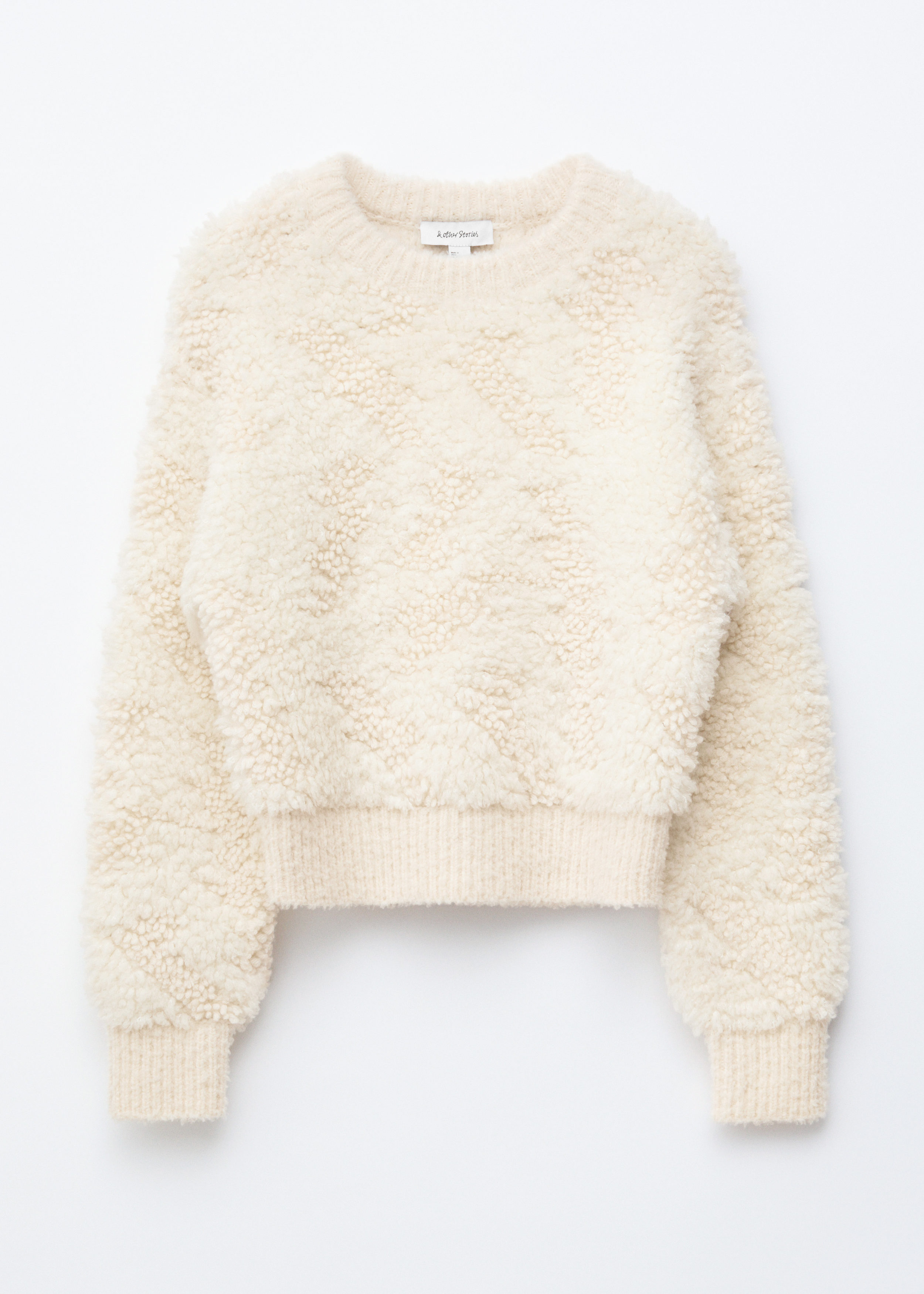 トップス LIKEDREAMERSDO PRODUCTS. COTTON KNIT Silk-Cotton Knit Jumper - Off-white - & Other Stories US
