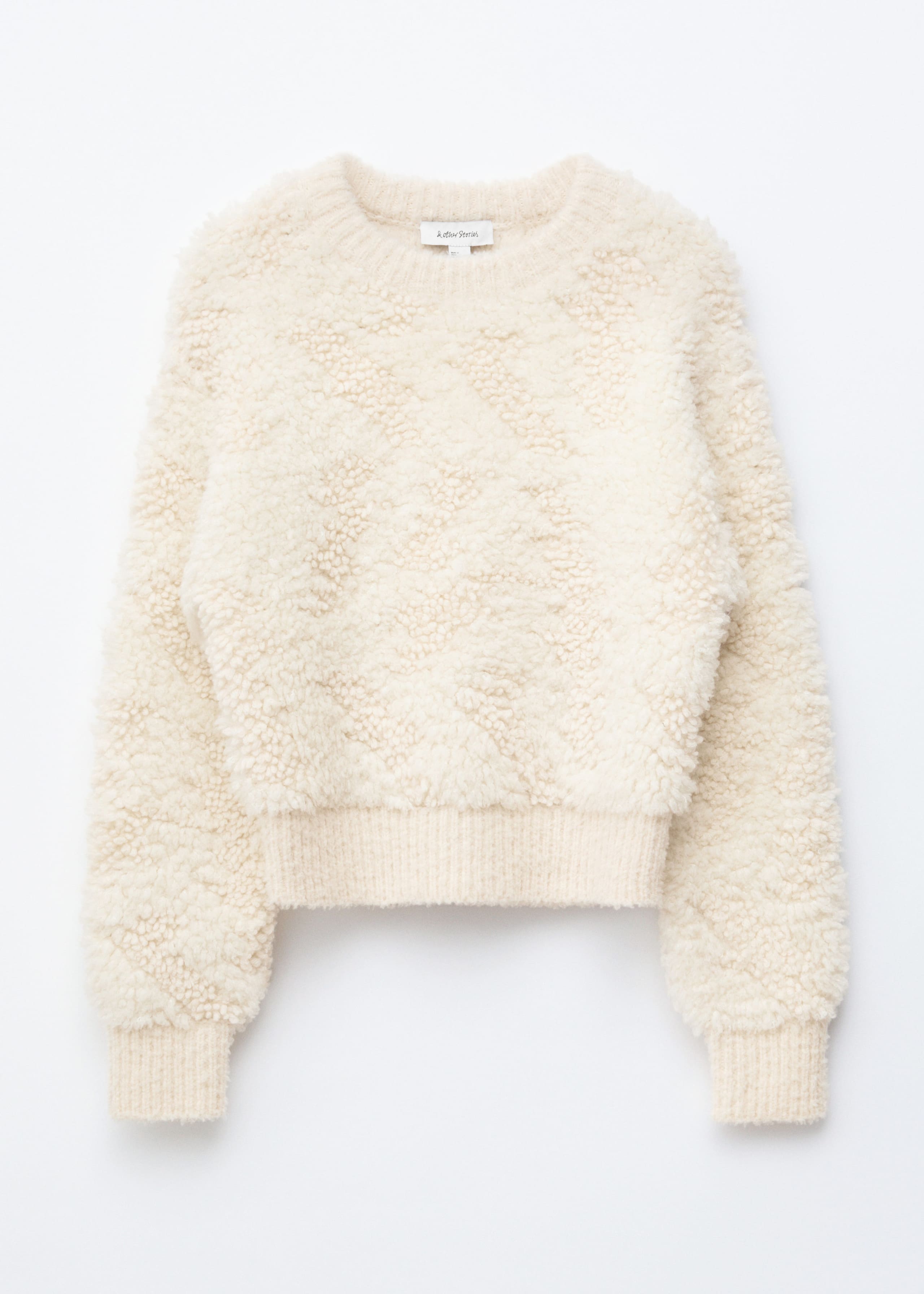 Image of Pile-Knit Wool Jumper