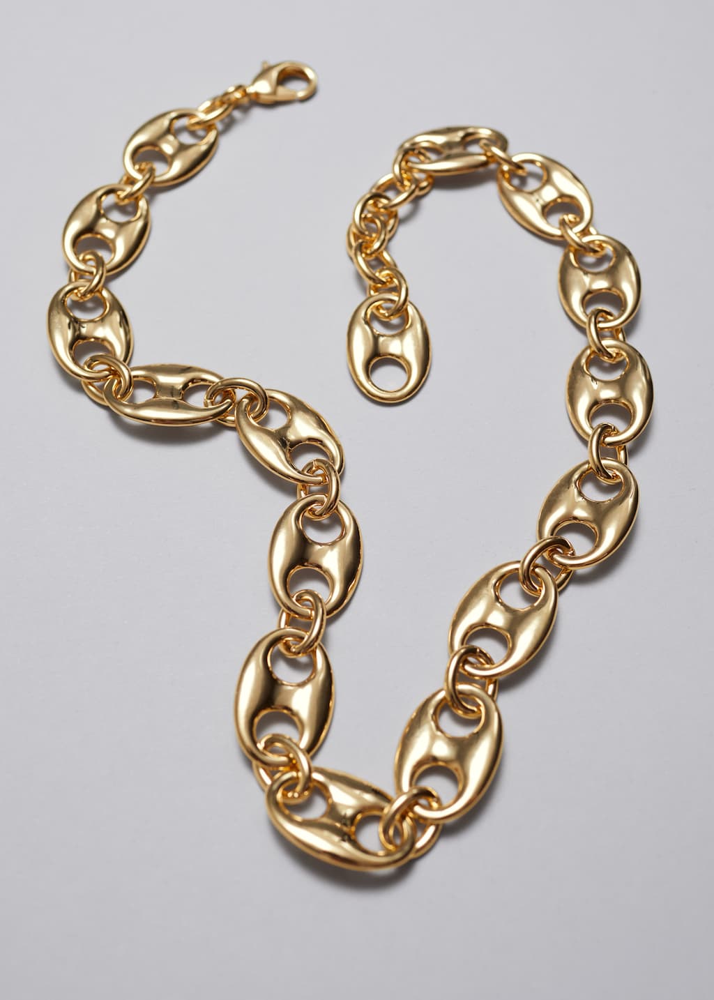 Collana a catena scultorea - Oro - Natura morta