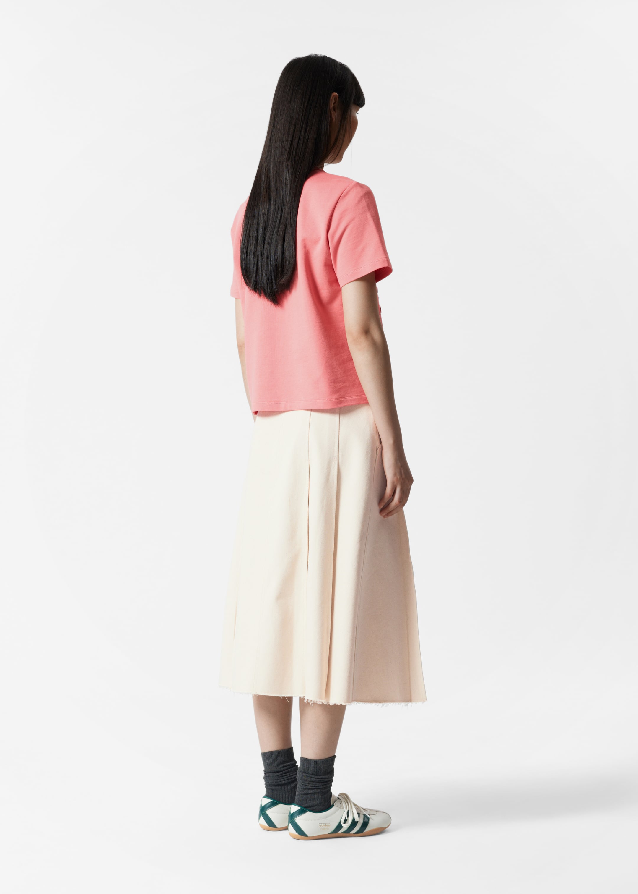 Grotere afbeelding bekijken: Floral-Appliqué T-Shirt - Roze abstract patroon - DAMES | H&M BE 4