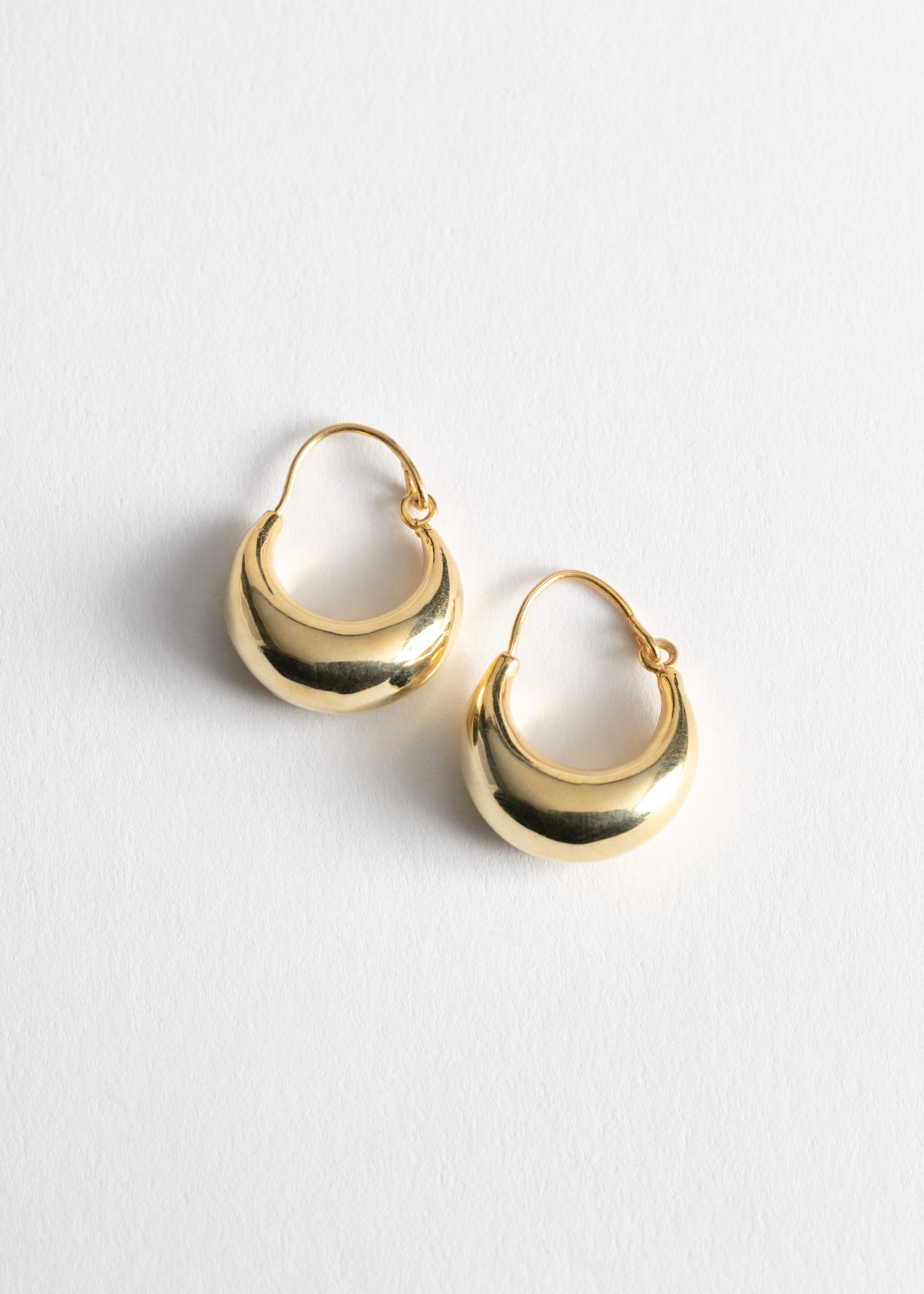 Pendientes de aro de gota