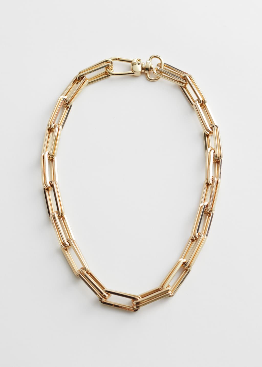 Collar de eslabones de cadena gruesos