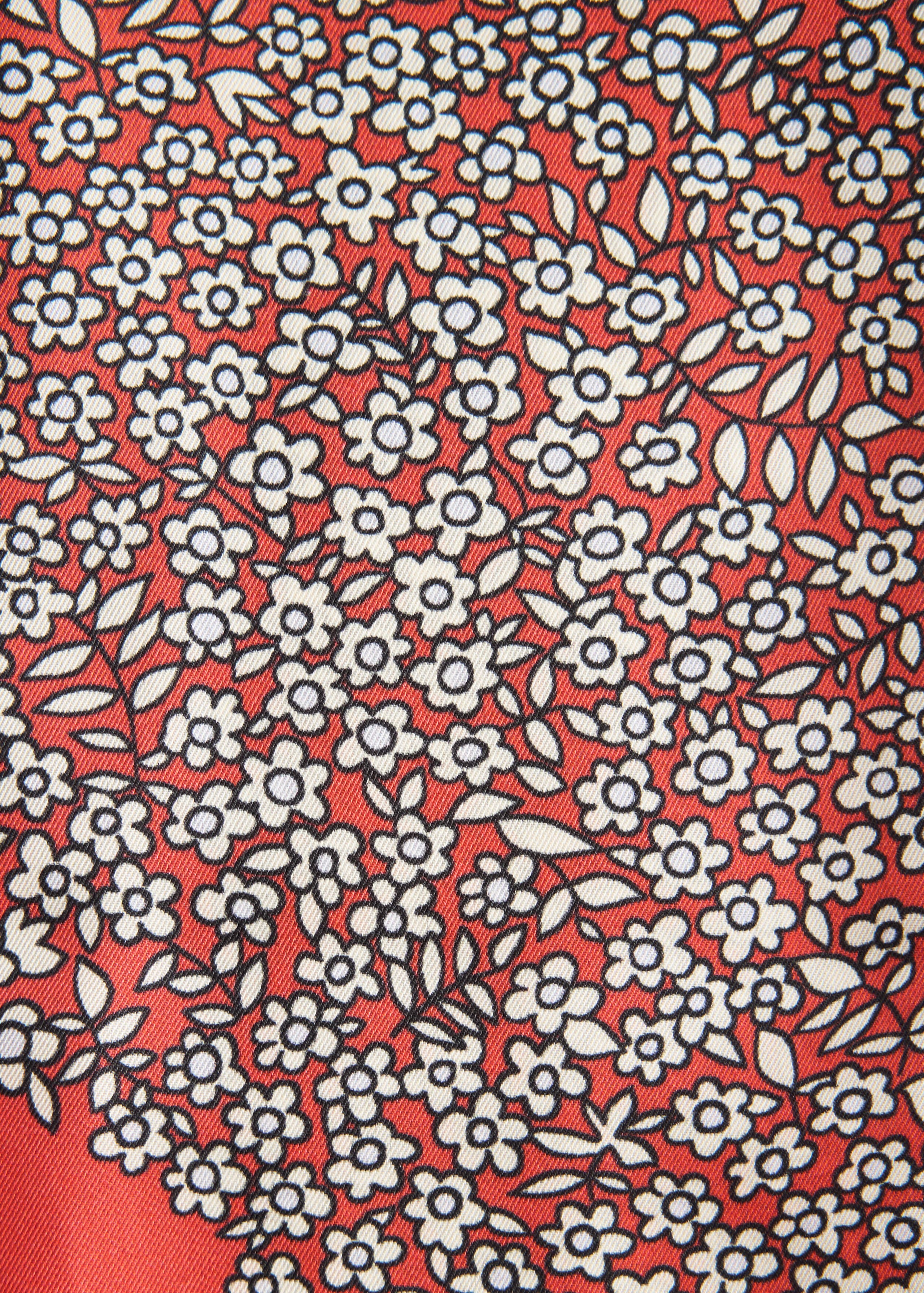 Image of Schmales Seidentuch mit Print