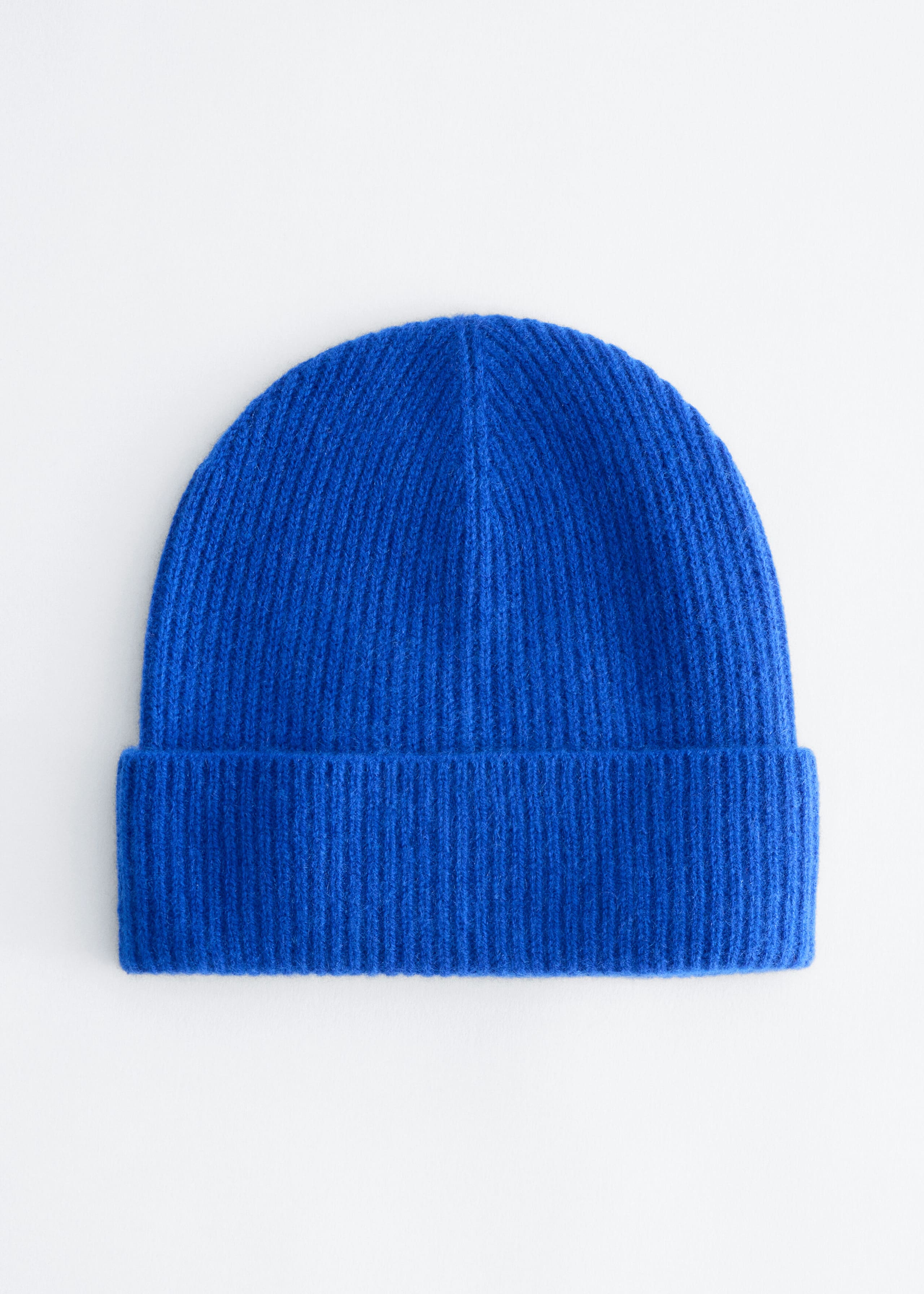Cashmere Beanie - Blue - Still Life