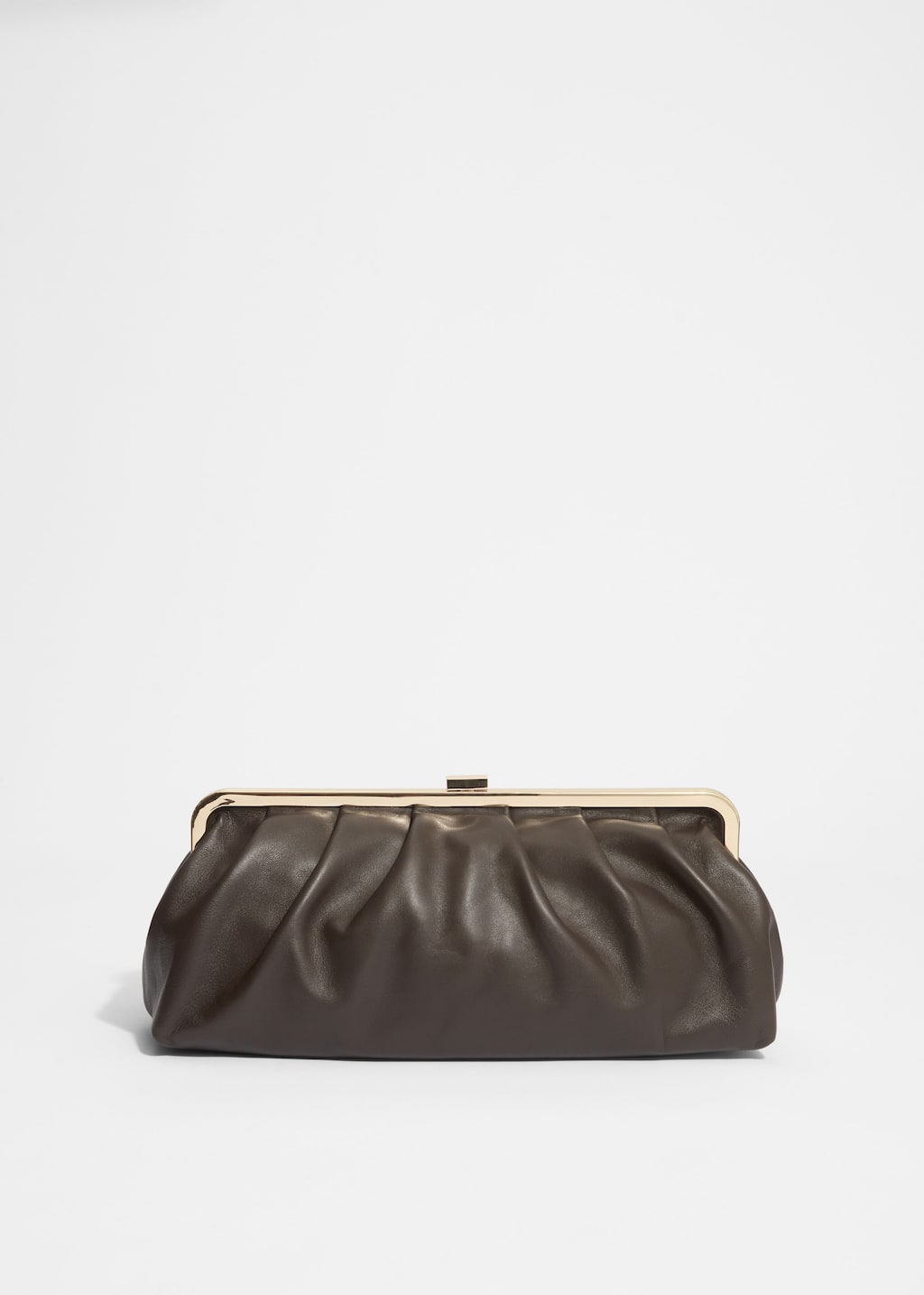 Classic Leather Clutch Bag