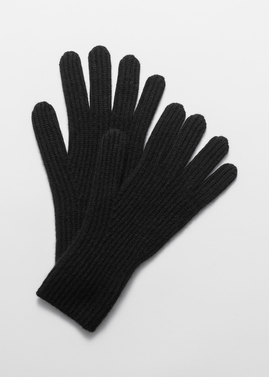 Image of Gants en cachemire côtelé