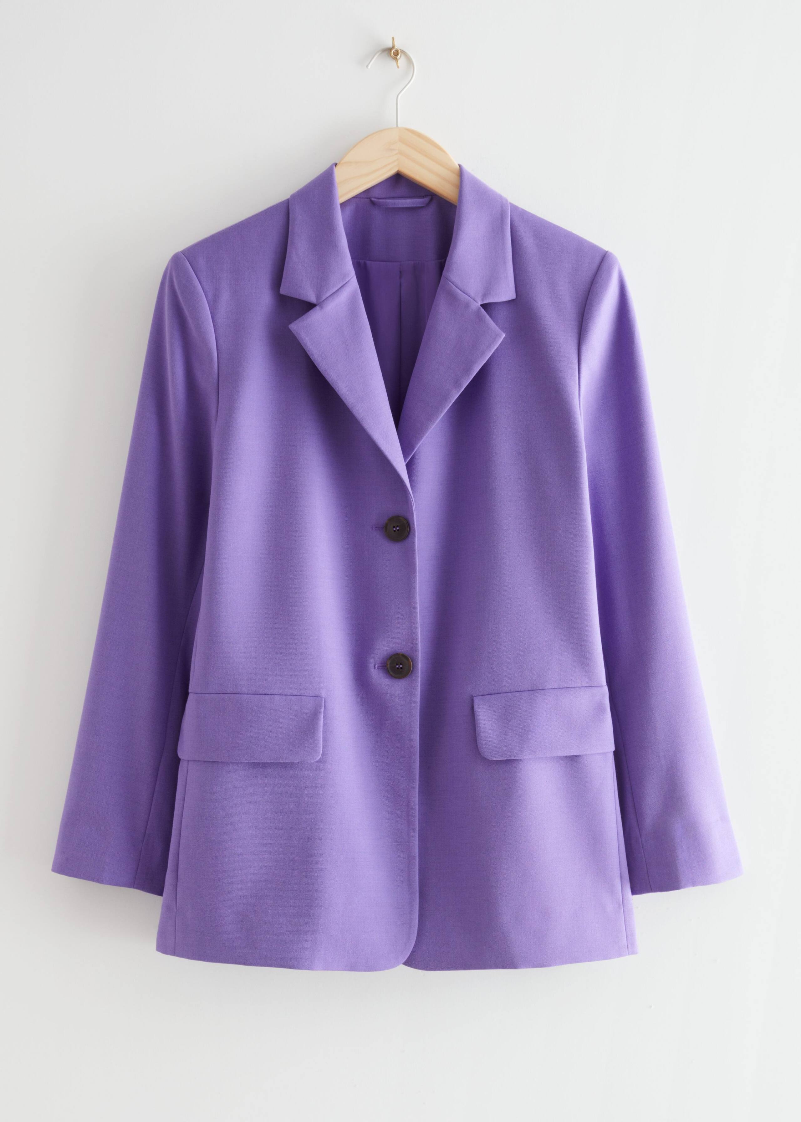 Oversized Boxy Blazer - Lilac - Still Life