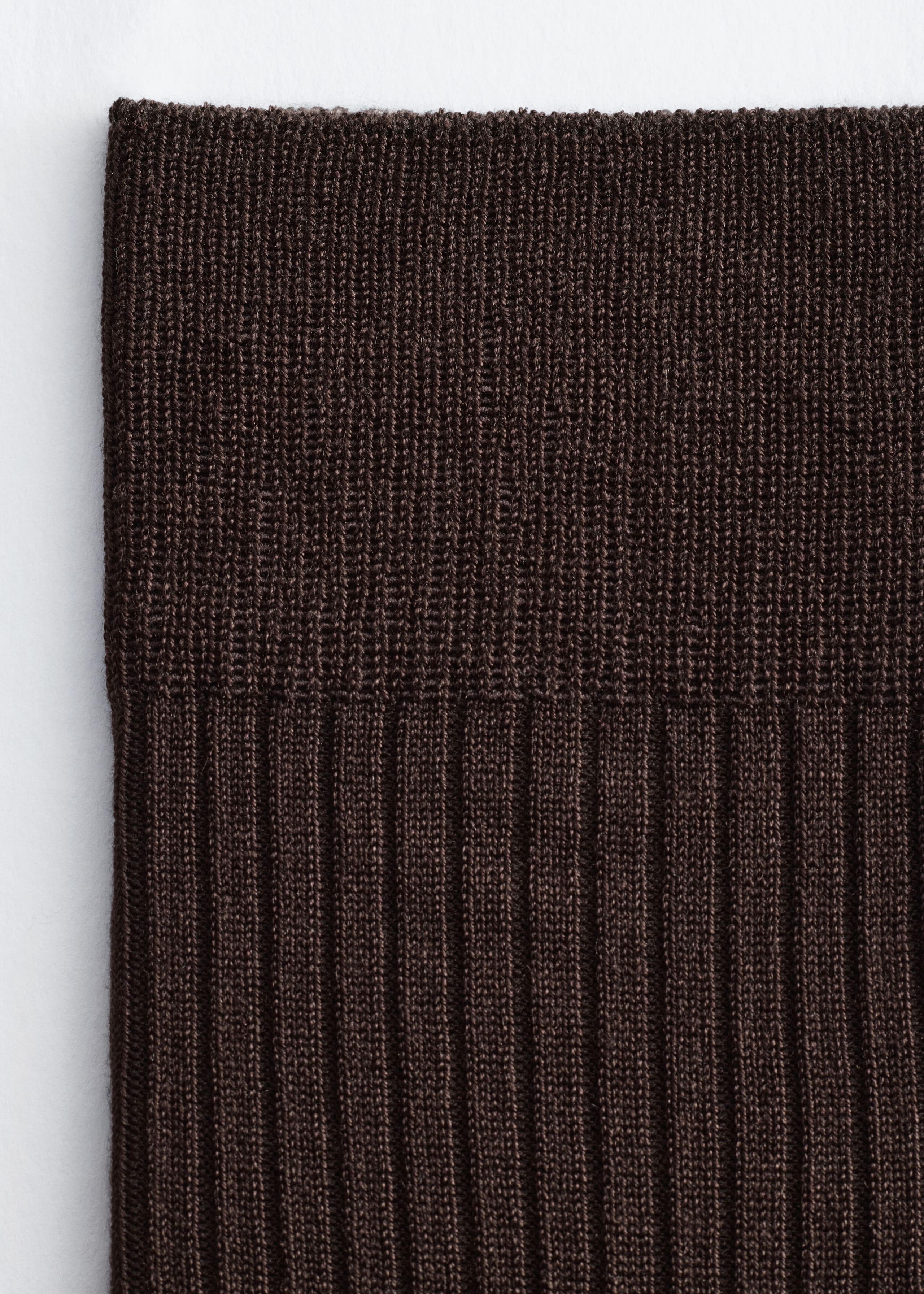 Silk-Blend Ribbed Socks - Green - Still Life