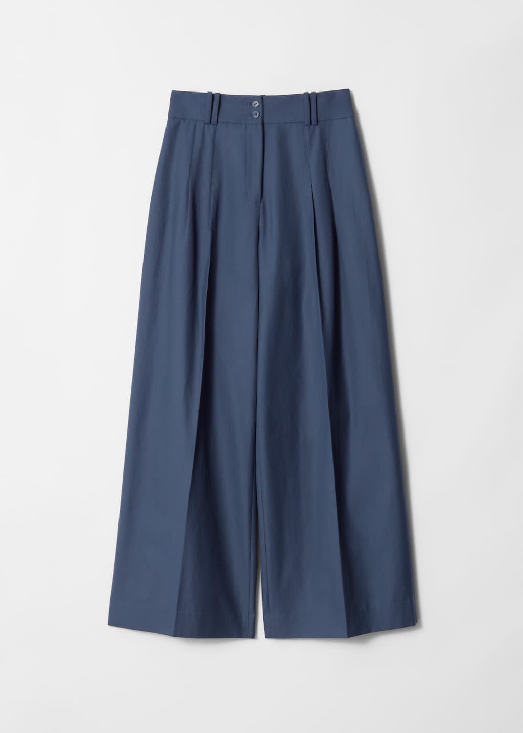Pleated Trousers - Dark blue - Still Life