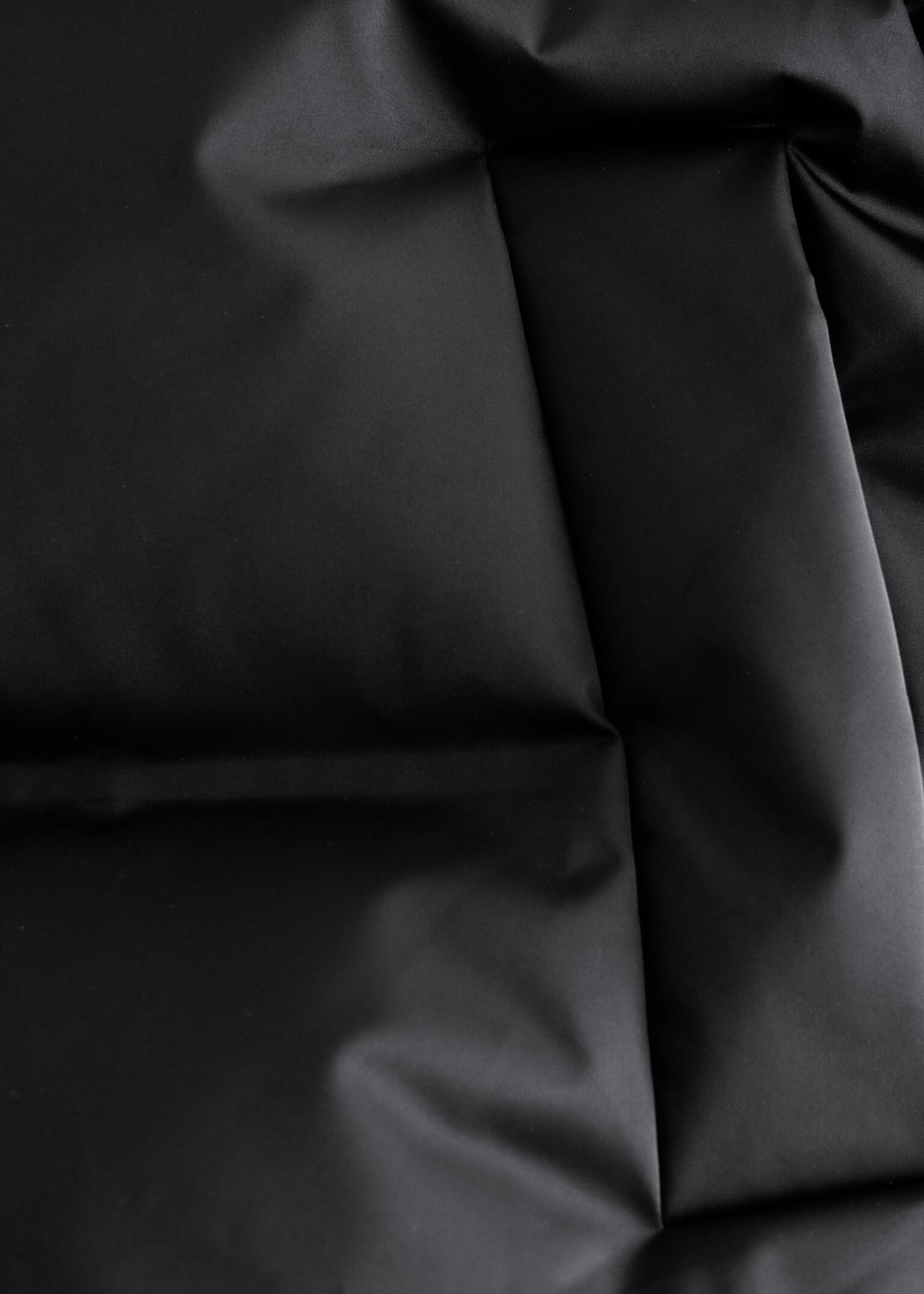 Prošívaná péřová bunda - Černá - 5