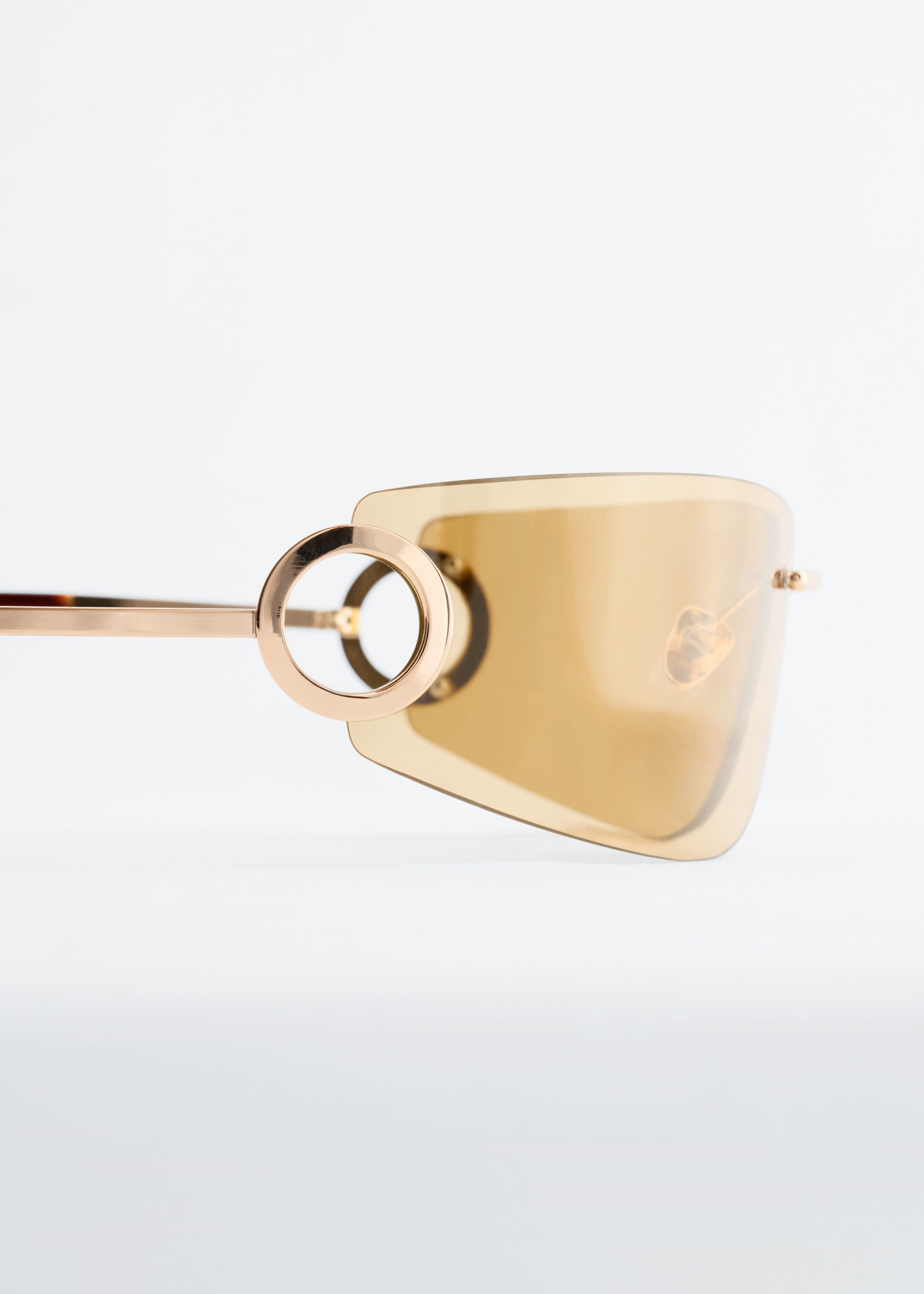 Wrap Sunglasses - Gold - Still Life