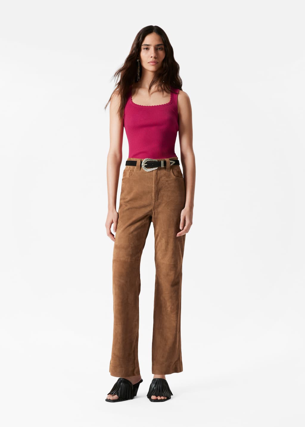 Image of Rib-Knit Tank Top