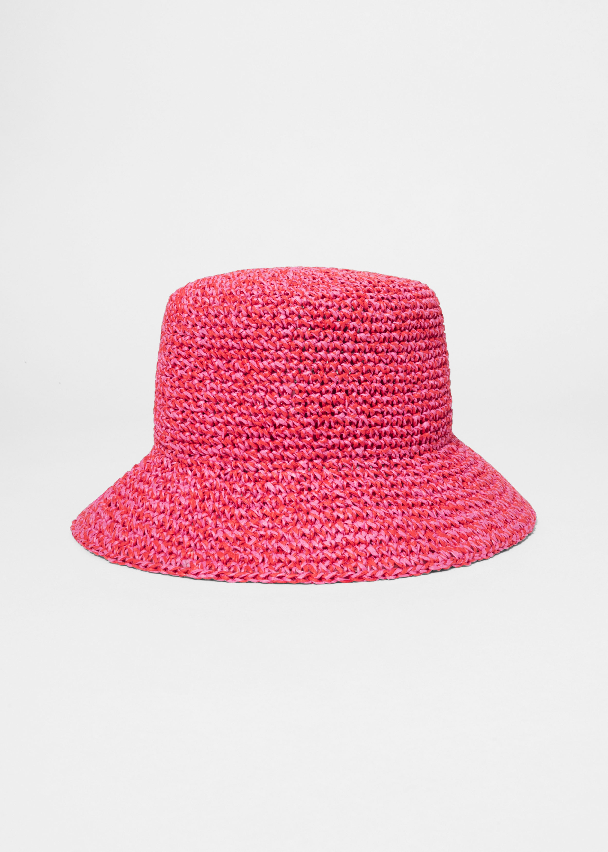 Straw Bucket Hat
