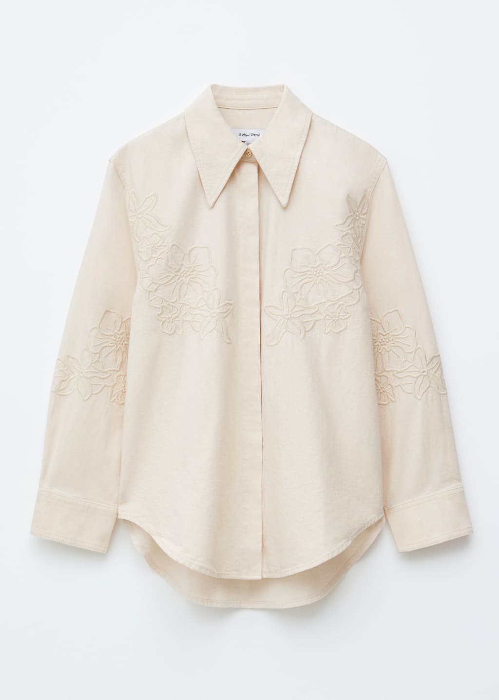 Image of Besticktes Jeanshemd